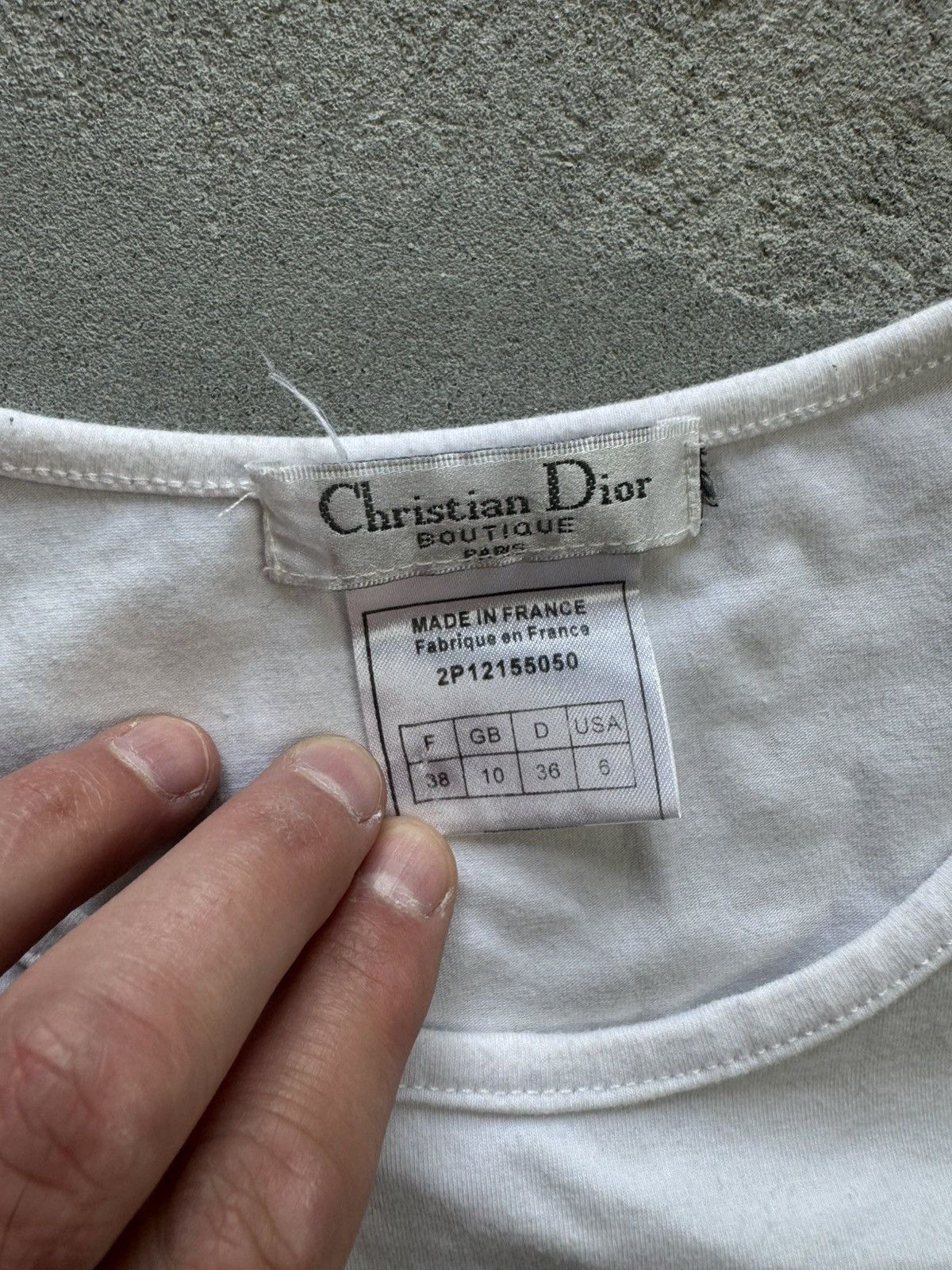 Christian Dior Monsieur × Vintage Christian Dior Boutique Vintage biglogo T-shirt WMNS Size M / US 6-8 / IT 42-44 - 4 Thumbnail