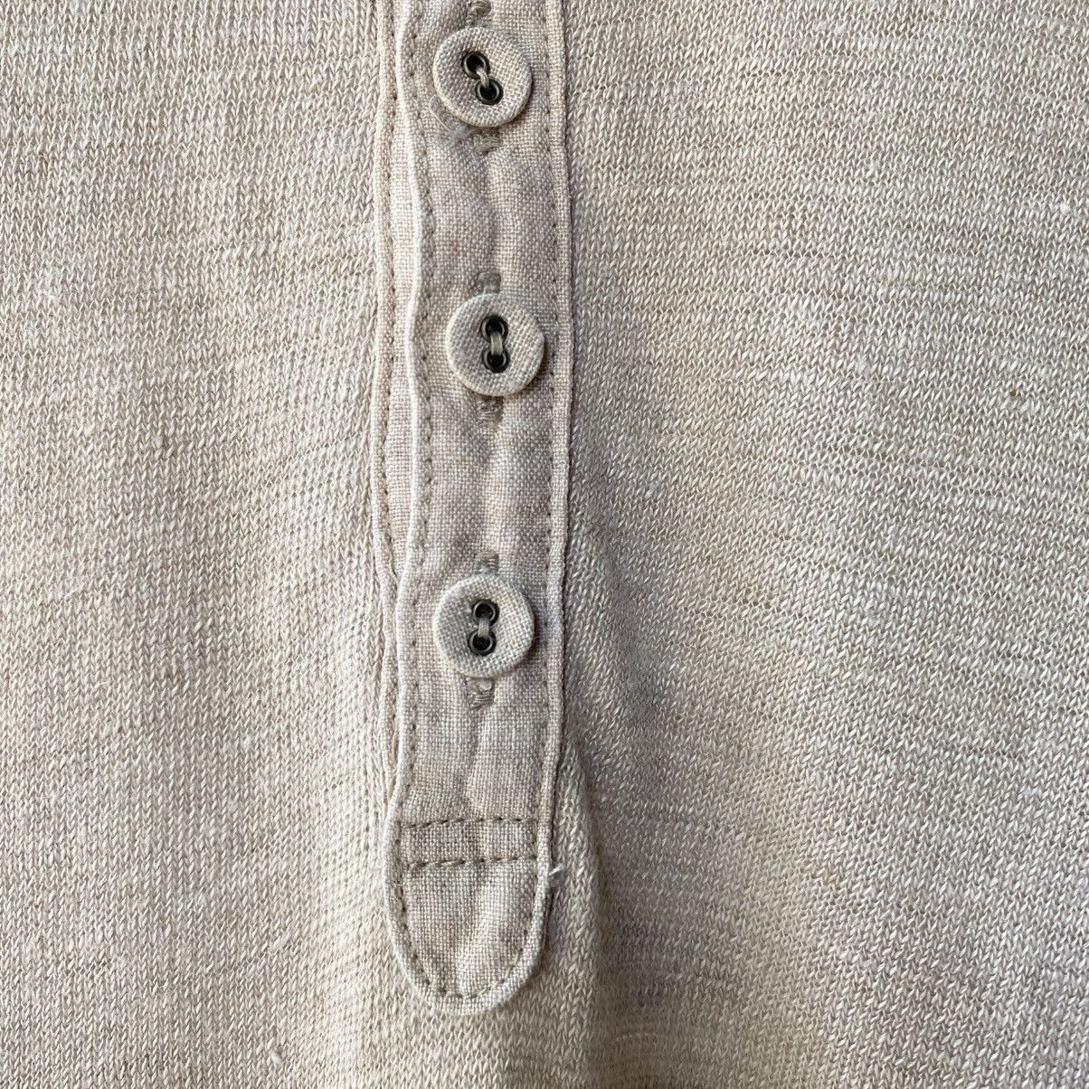 Kapital KAPITAL Beige Puff Sleeve Polo Top Size S / US 4 / IT 40 - 7 Thumbnail