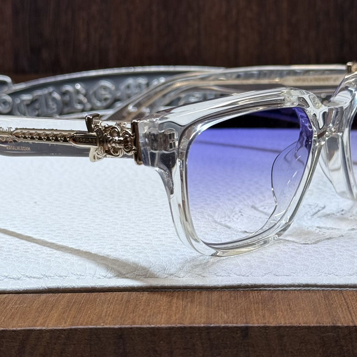 Chrome Hearts Chrome Hearts Vagillionare 1/1 Sunglasses Size ONE SIZE - 5 Thumbnail