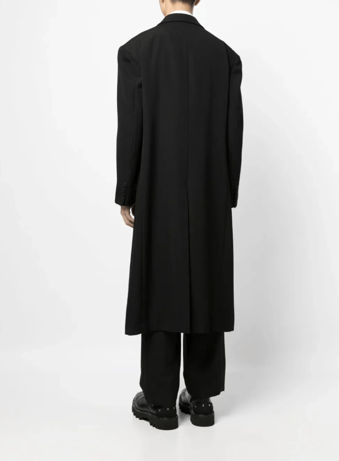 Yohji Yamamoto Yohji Yamamoto Pour Homme - Gabardine 5 Pocket Long Jacket Size US S / EU 44-46 / 1 - 9 Thumbnail