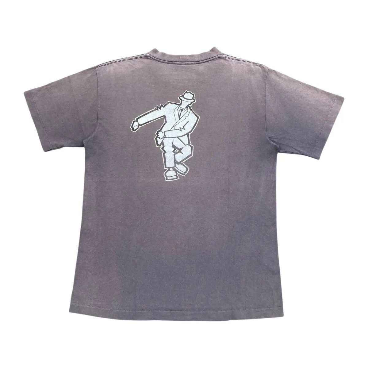 Stussy Vintage 90s Stüssy Ska Dancing Man Graphic Tee Faded Size US M / EU 48-50 / 2 - 4 Thumbnail