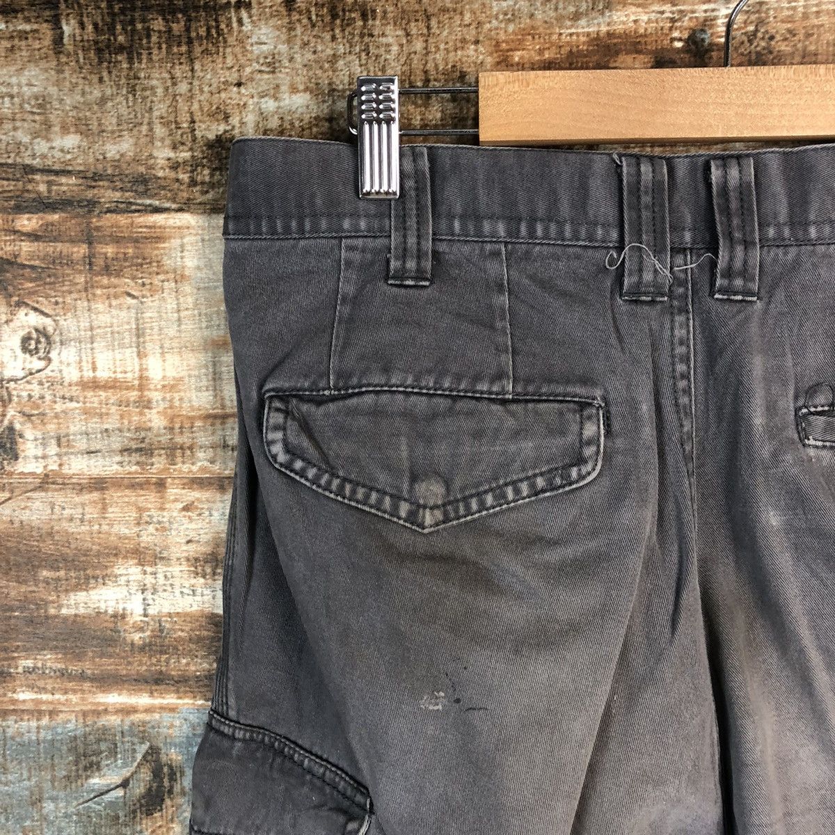 Japanese Brand DL Japanese Brand Grey Cargo Multipocket Pants #C119 Size US 32 / EU 48 - 18 Thumbnail