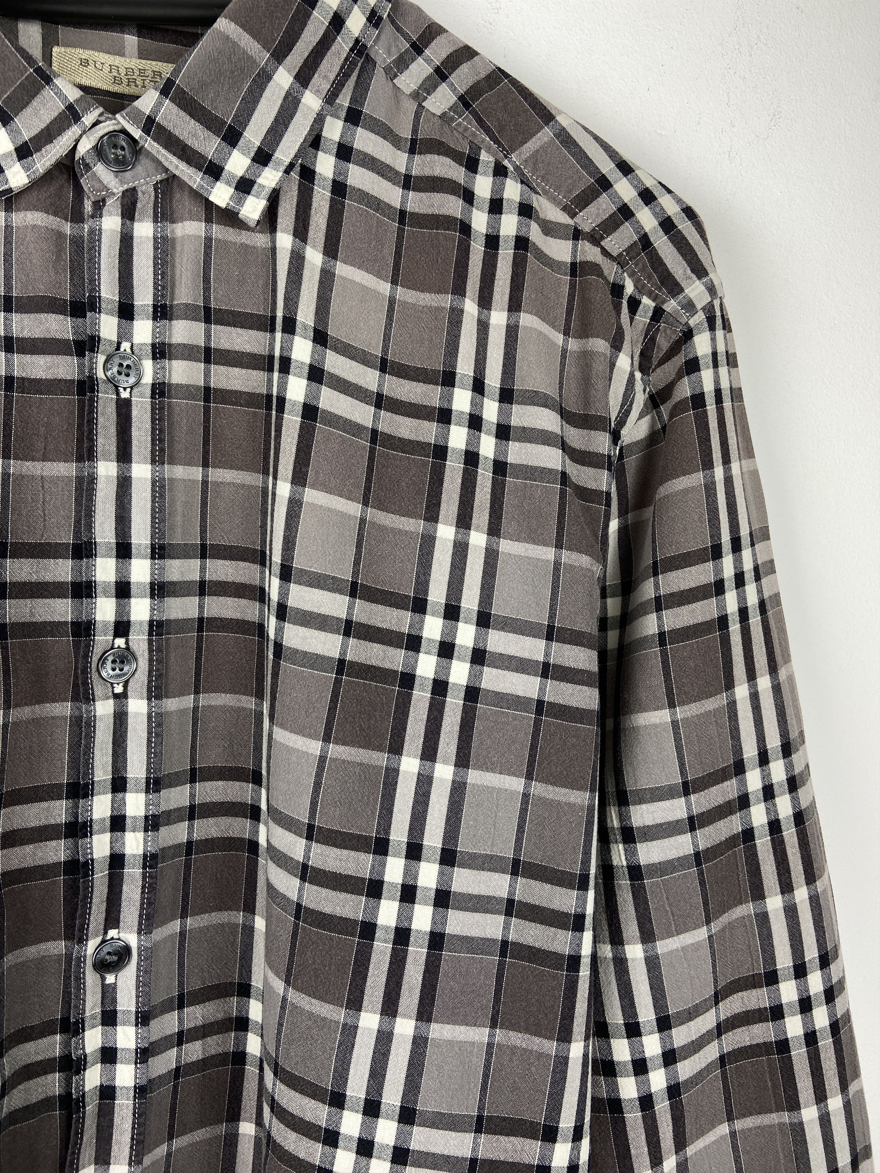 Burberry Burberry Brit Nova Check Button Up Shirt Size US S / EU 44-46 / 1 - 8 Thumbnail
