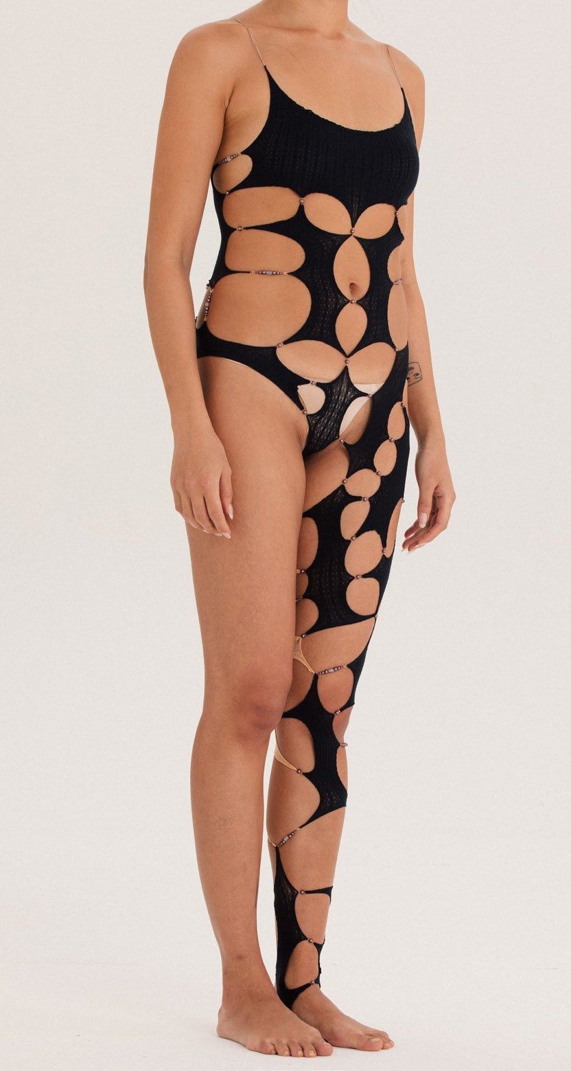 RUIbuilt $1030 RUI Size 2 Asymmetric Unitard Size M / US 6-8 / IT 42-44 - 1 Thumbnail