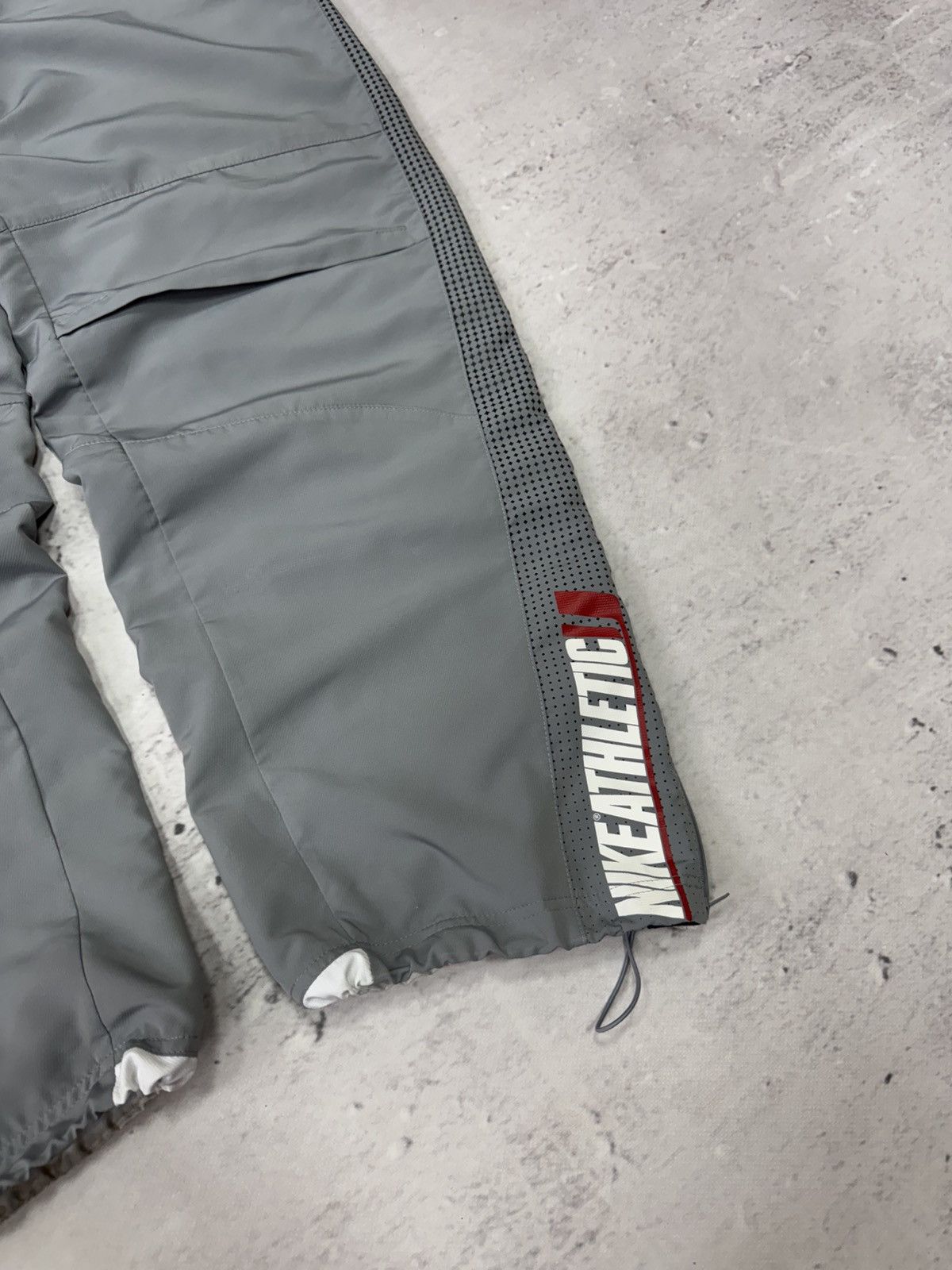 Nike × Vintage NIKE NYLON VINTAGE Y2K OVERSIZE BAGGY FIT PANTS SWEATPANTS Size US 32 / EU 48 - 3 Thumbnail