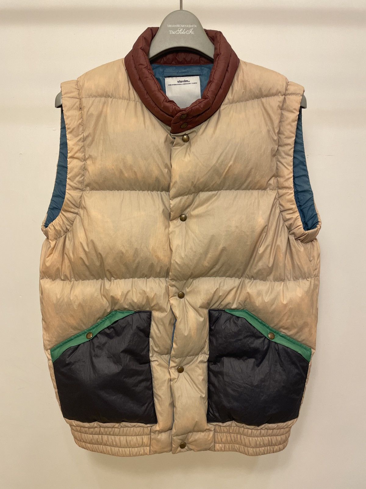 ジャケット・アウター visvim Contrary Dept LINER DOWN VEST LINER