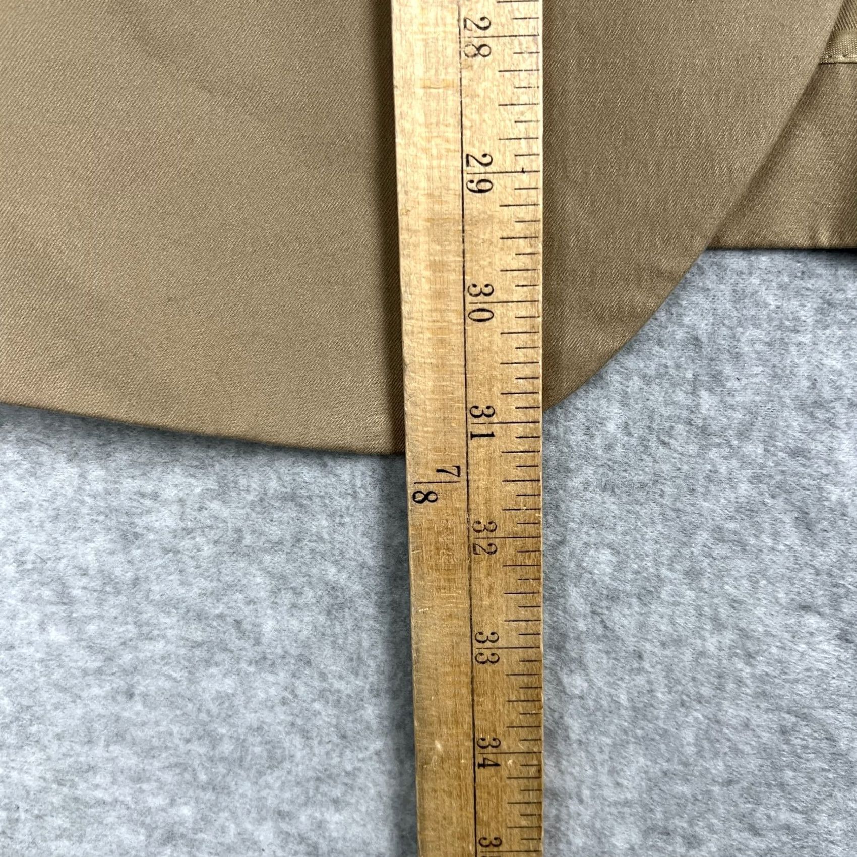 J.Crew J.CREW Thompson Cotton Sport Coat Blazer 40R Mens Beige Jacket Two Button Suit Blazer Mens Regular Notch Lapel Four-Button Inner Pockets Vintage: No Size 40R - 7 Thumbnail