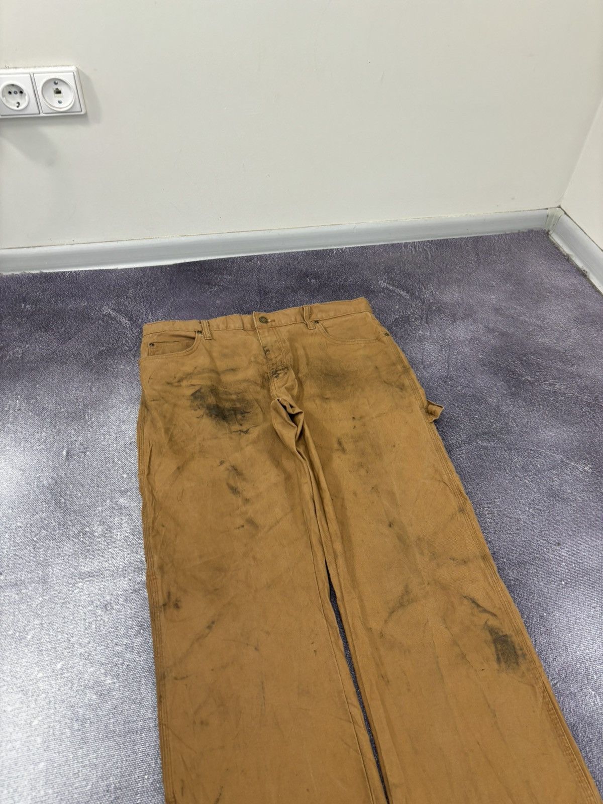Dickies Vintage Dickies USA Workwear Distressed Hype Carpenter Pants Size US 34 / EU 50 - 11 Thumbnail