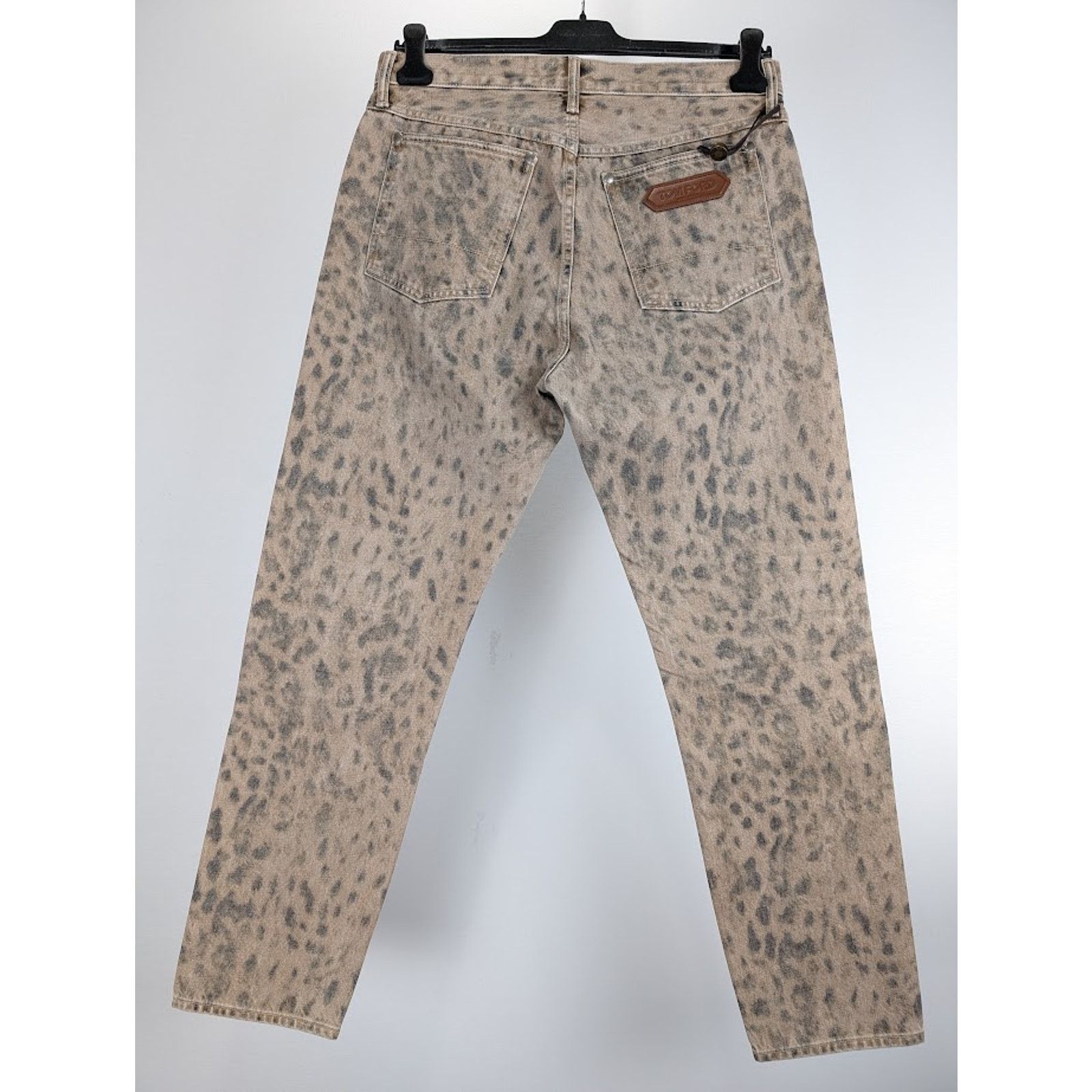 o1rshd1 Denim Pant in Aged Leopard 34