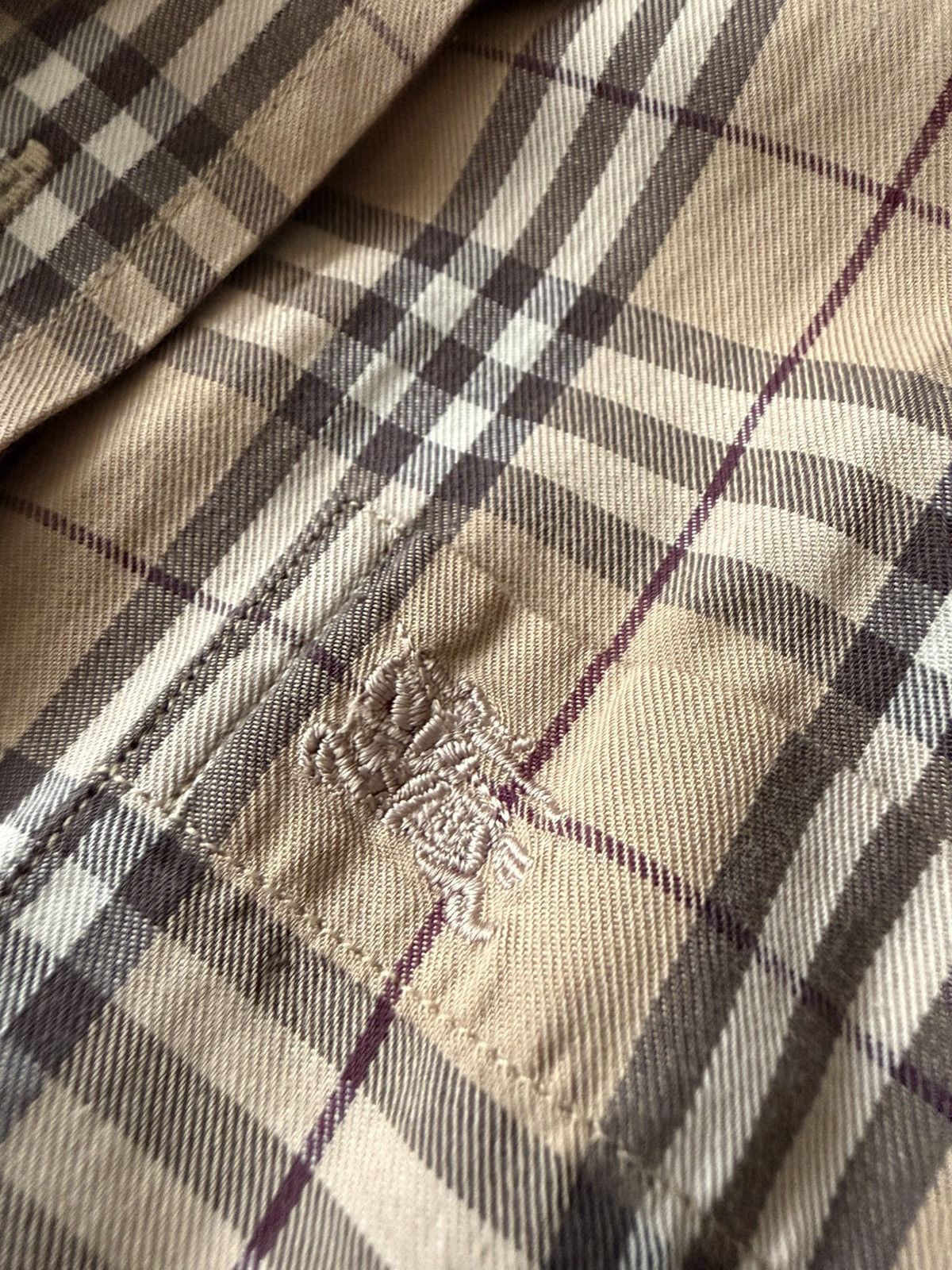Burberry vintage burberry shirt Size US L / EU 52-54 / 3 - 4 Thumbnail