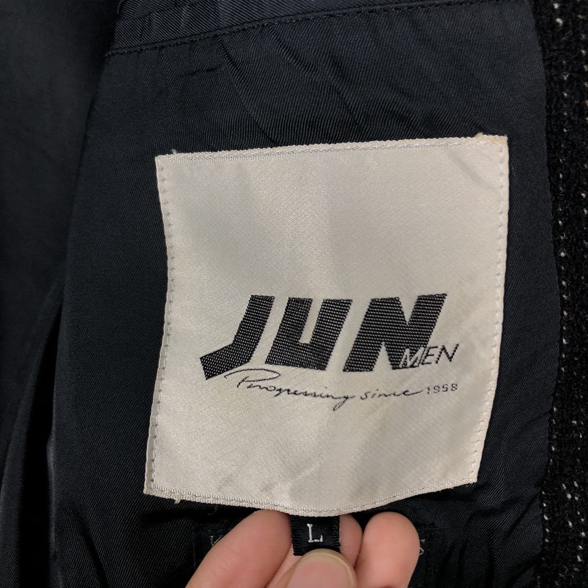 Issey Miyake Vintage Chore Work Coats Jackets Jun Men Japan DoubleCollar Size US L / EU 52-54 / 3 - 17 Thumbnail
