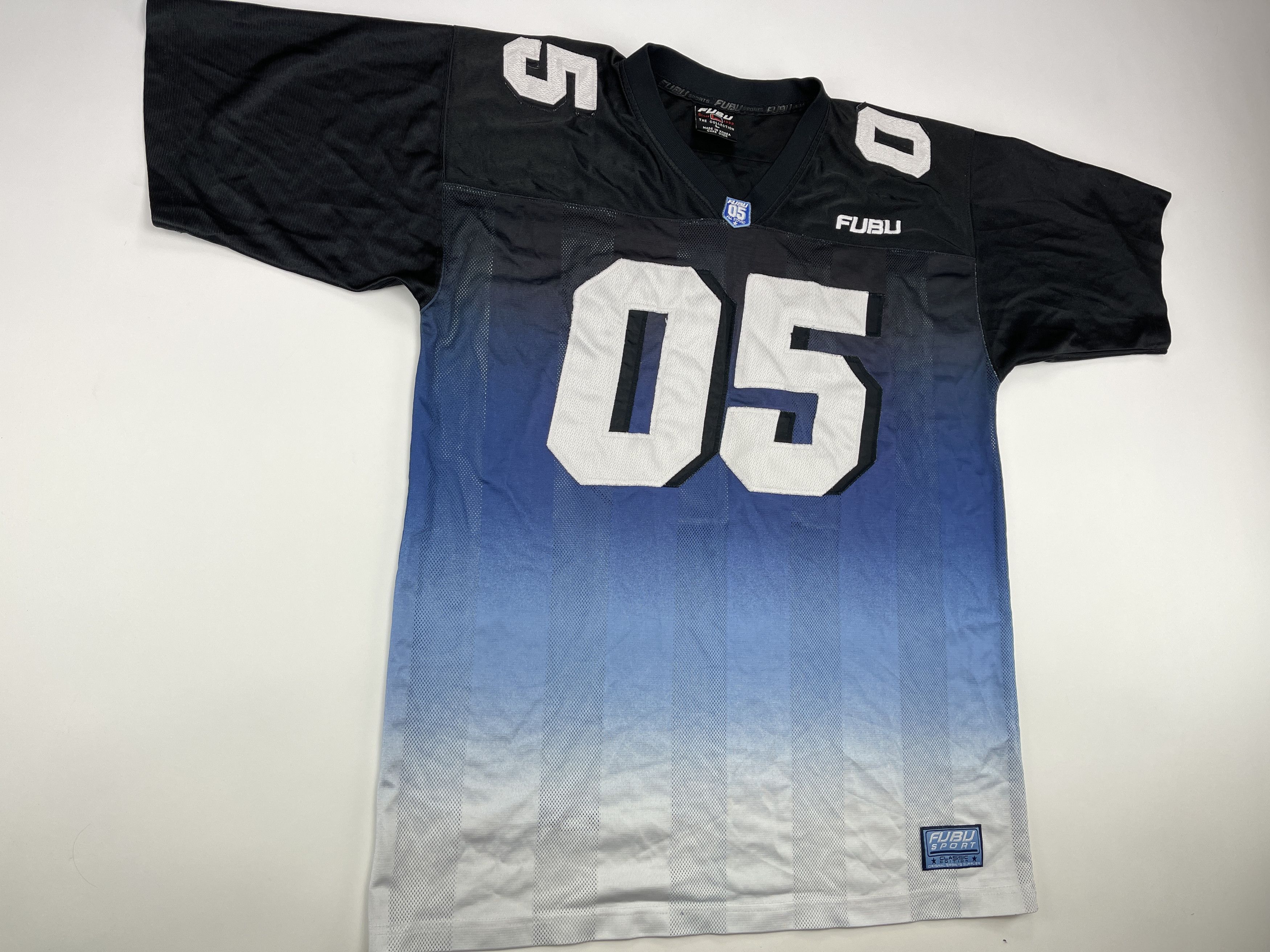 Fubu FUBU jersey, blue, Fubu 05, vintage hip hop t-shirt, 90s L Size US L / EU 52-54 / 3 - 7 Thumbnail