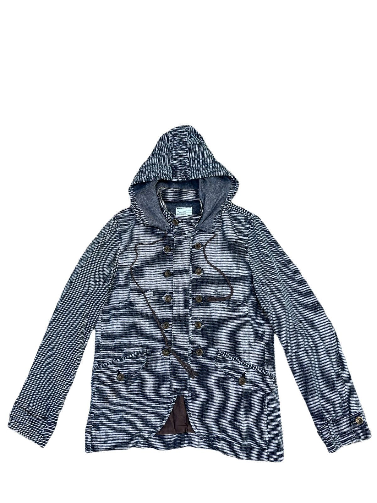 SHAREEF 2007 SHAREEF Japan Linen Hoodie Zipper Jacket Size US M / EU 48-50 / 2 - 1 Thumbnail