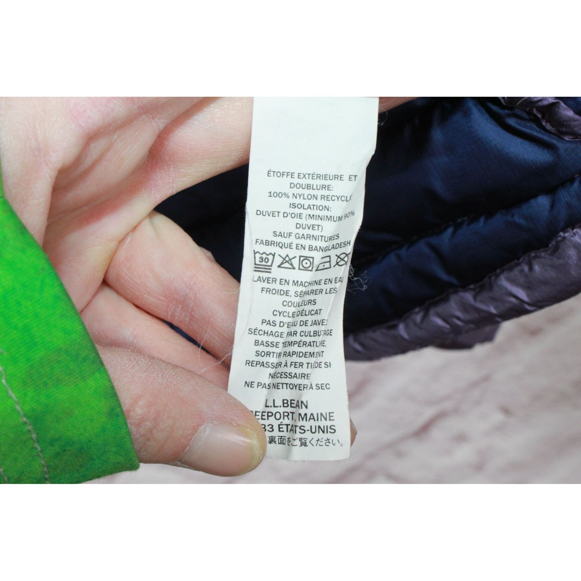 L.L. Bean LL Bean Women's Ultralight 850 Down Hooded Sweater Size S / US 4 / IT 40 - 10 Thumbnail