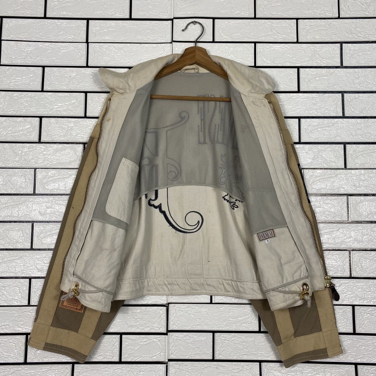 Hysteric Glamour 📌Cropped Zipper Denim Chore Jacket Farnese Big Logo Size US L / EU 52-54 / 3 - 14 Thumbnail