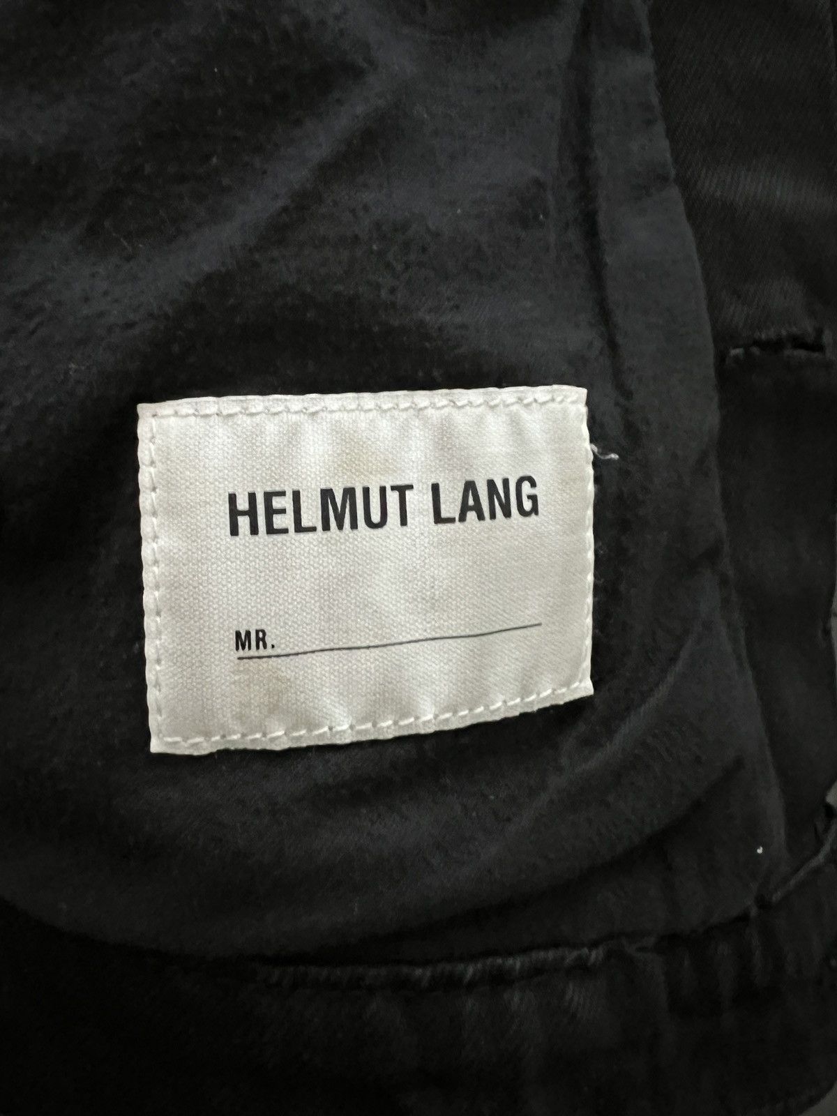 Helmut Lang Helmut Lang Waxed Denim Moto Trucker Jacket Size US M / EU 48-50 / 2 - 5 Thumbnail