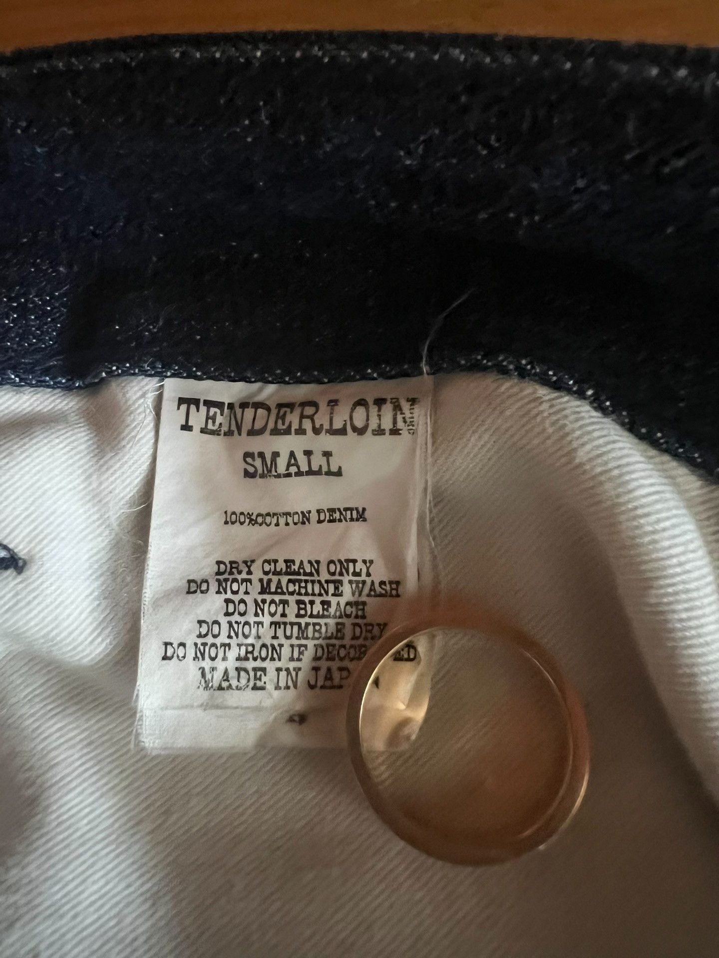 Tenderloin Tenderloin BDP Denim Work Pants Size US 33 - 7 Thumbnail