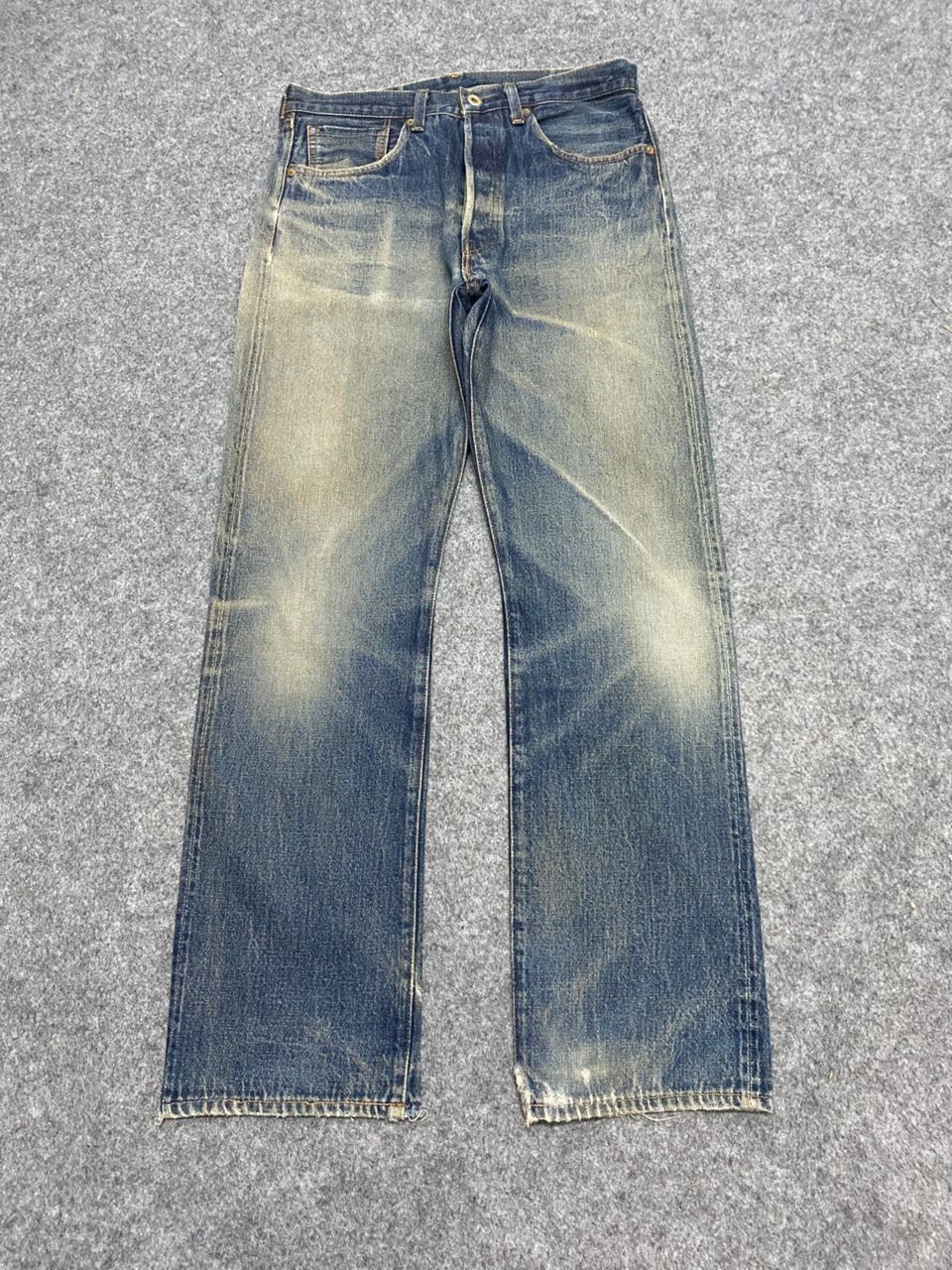 Kapital Vintage Levis 501xx Ww2 Selvedge Redline Distressed Denim Size US 30 / EU 46 - 1 Thumbnail