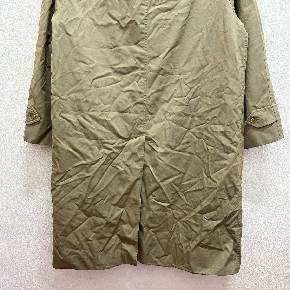 Burberry Rare Distressed Vintage Burberrys Nova Check Trench Jacket Size US L / EU 52-54 / 3 - 8 Thumbnail