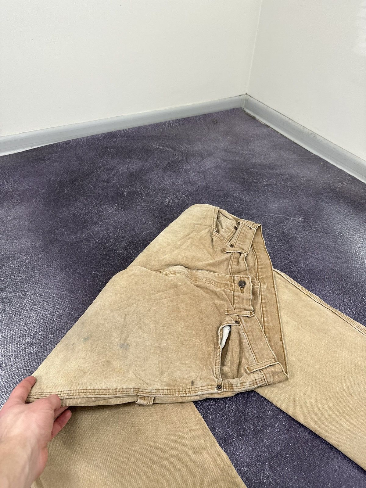 Dickies Vintage Dickies Faded Carpenter Baggy Hype Work USA Pants Size US 36 / EU 52 - 10 Thumbnail