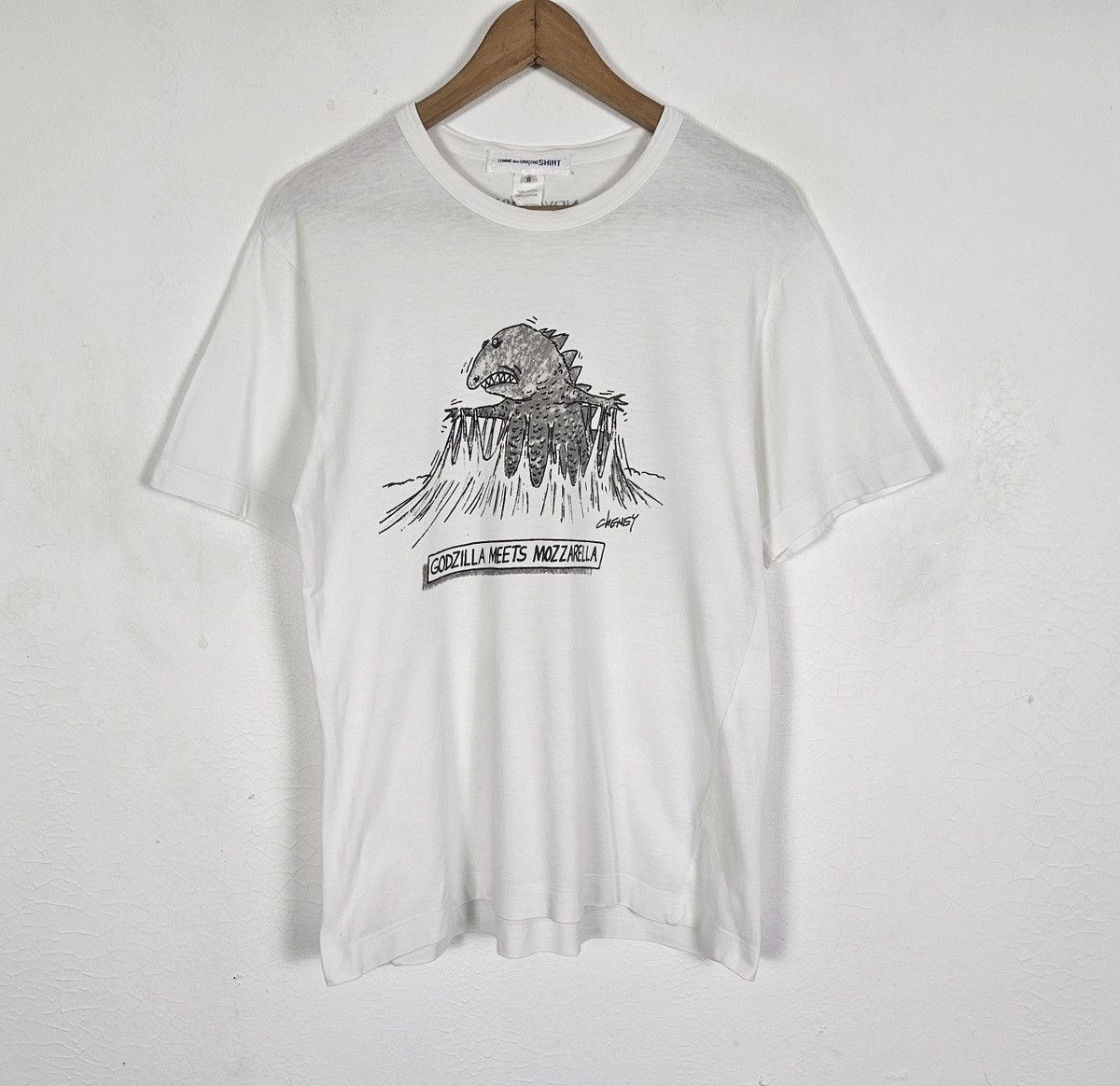 Comme des Garcons Comme des Garcons Godzilla Meets Mozarella cheney shirt Size US S / EU 44-46 / 1 - 2 Thumbnail