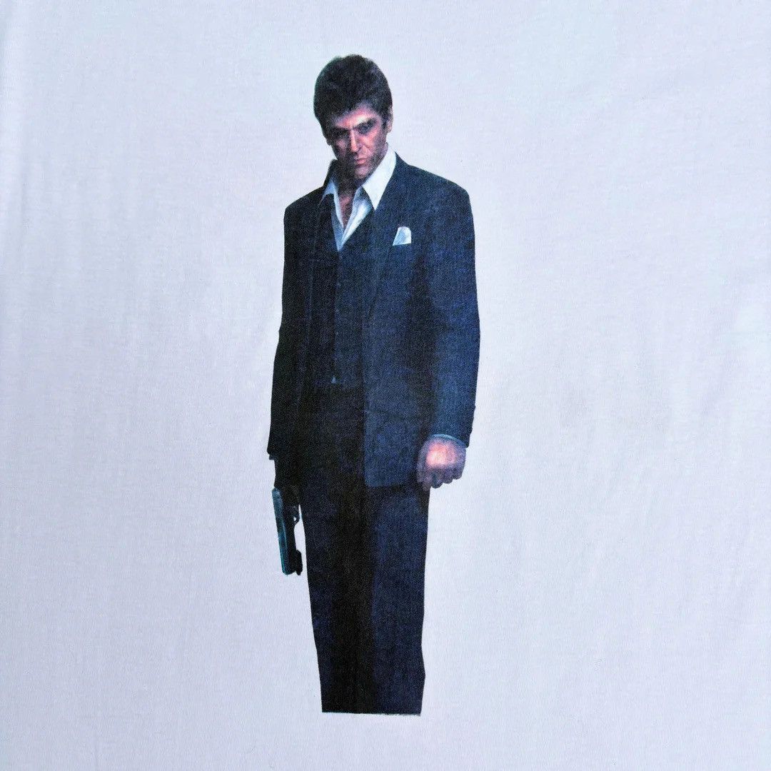 Vintage Scarface 2006 Y2k Vintage PS2 Video Game Rare Promo T-Shirt Size US L / EU 52-54 / 3 - 3 Thumbnail