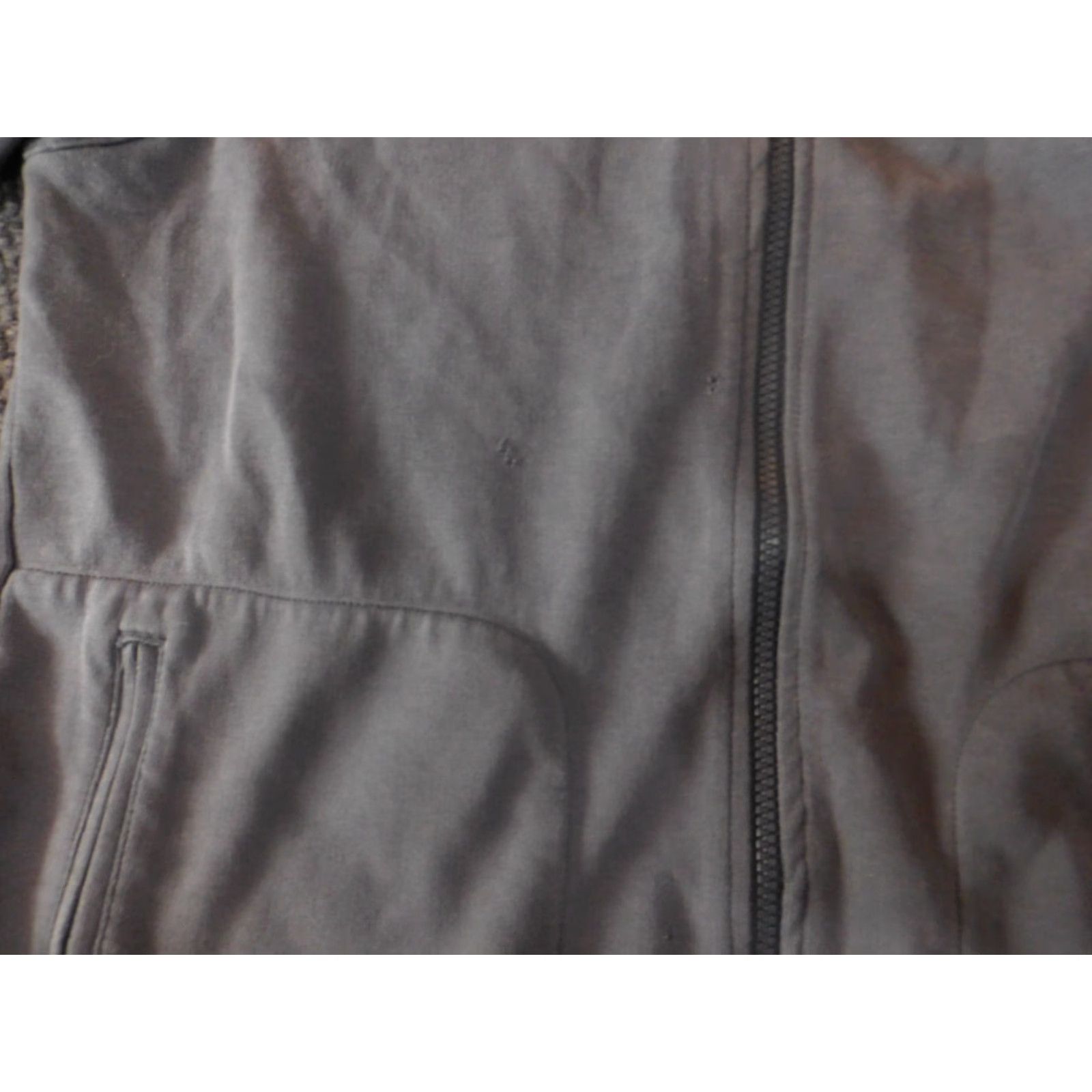 Nike Nike Jacket Womens L Gray logo full zip fleece hoodie retro classic Size L / US 10 / IT 46 - 4 Thumbnail
