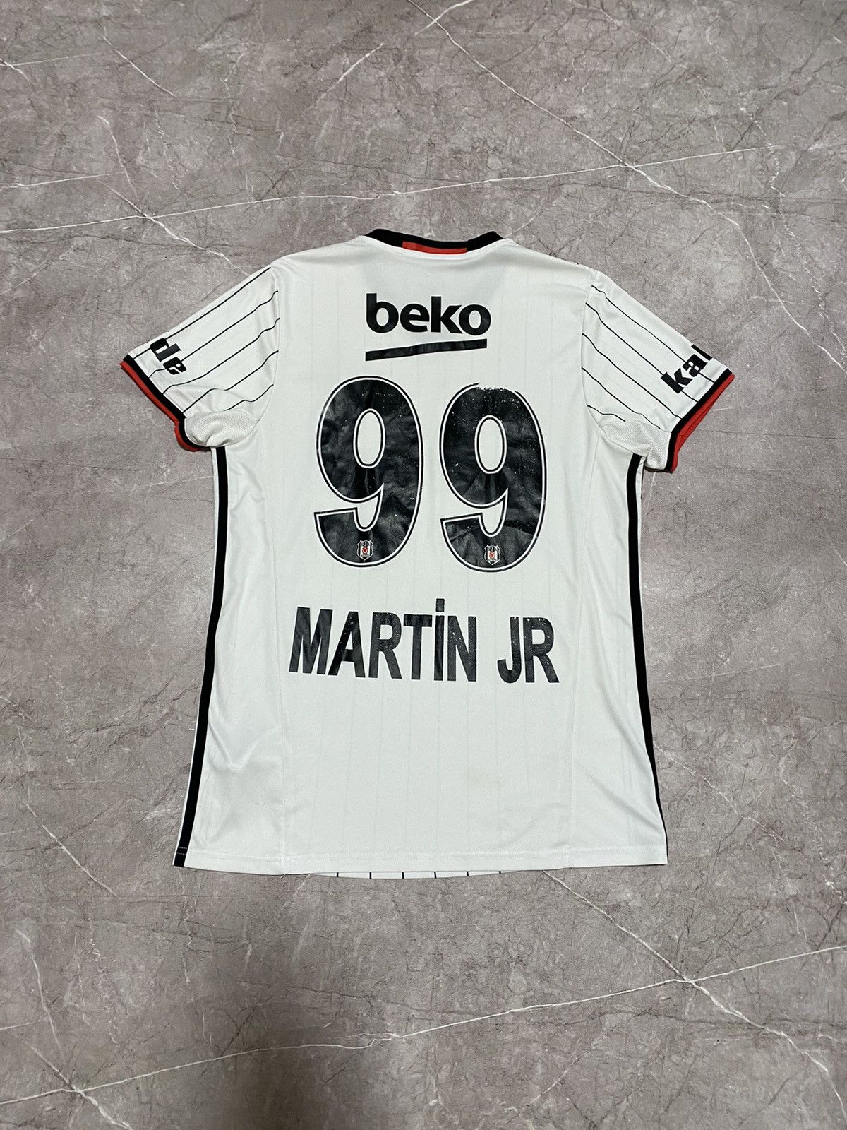 Adidas × Vintage Vintage 2016 Adidas FC Besiktas #99 Martin JR Soccer Jersey Size US L / EU 52-54 / 3 - 14 Thumbnail