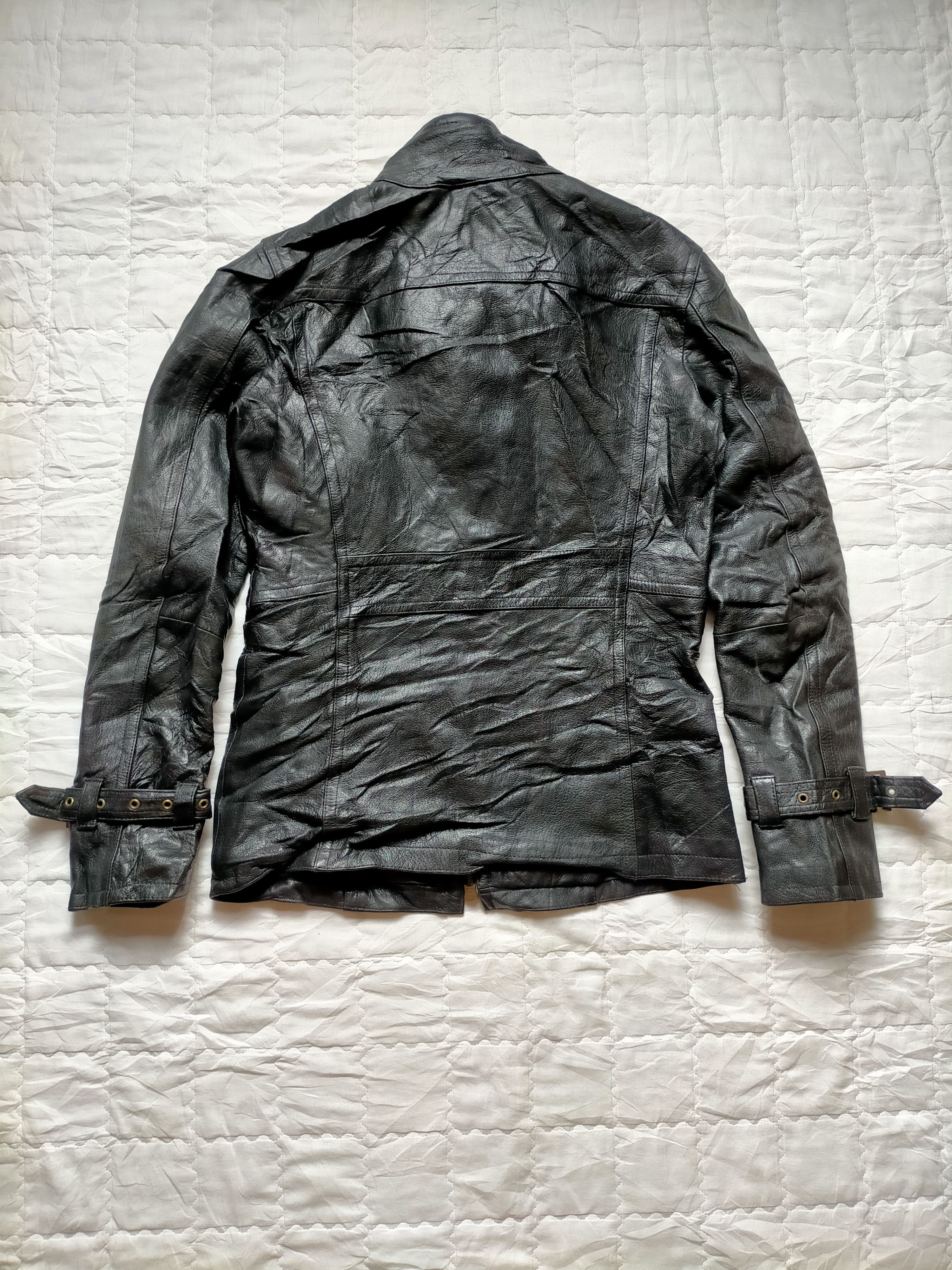 Tornado Mart Tornado Mart Japan Leather Rider Jacket Size US L / EU 52-54 / 3 - 13 Thumbnail