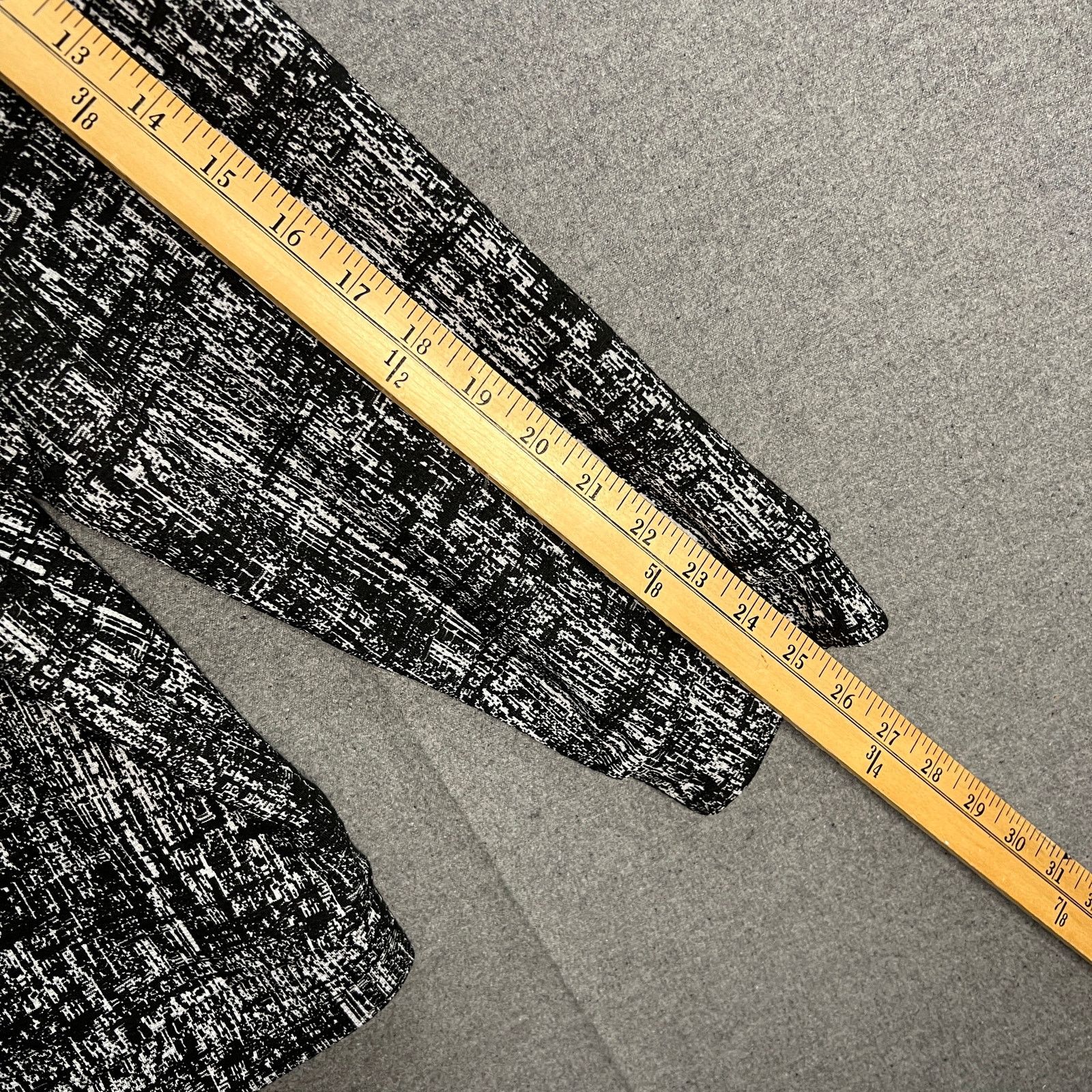 Other J Jason Wu Knit Plaid Hoodie Sweatshirt Black Size XL / US 12-14 / IT 48-50 - 5 Thumbnail