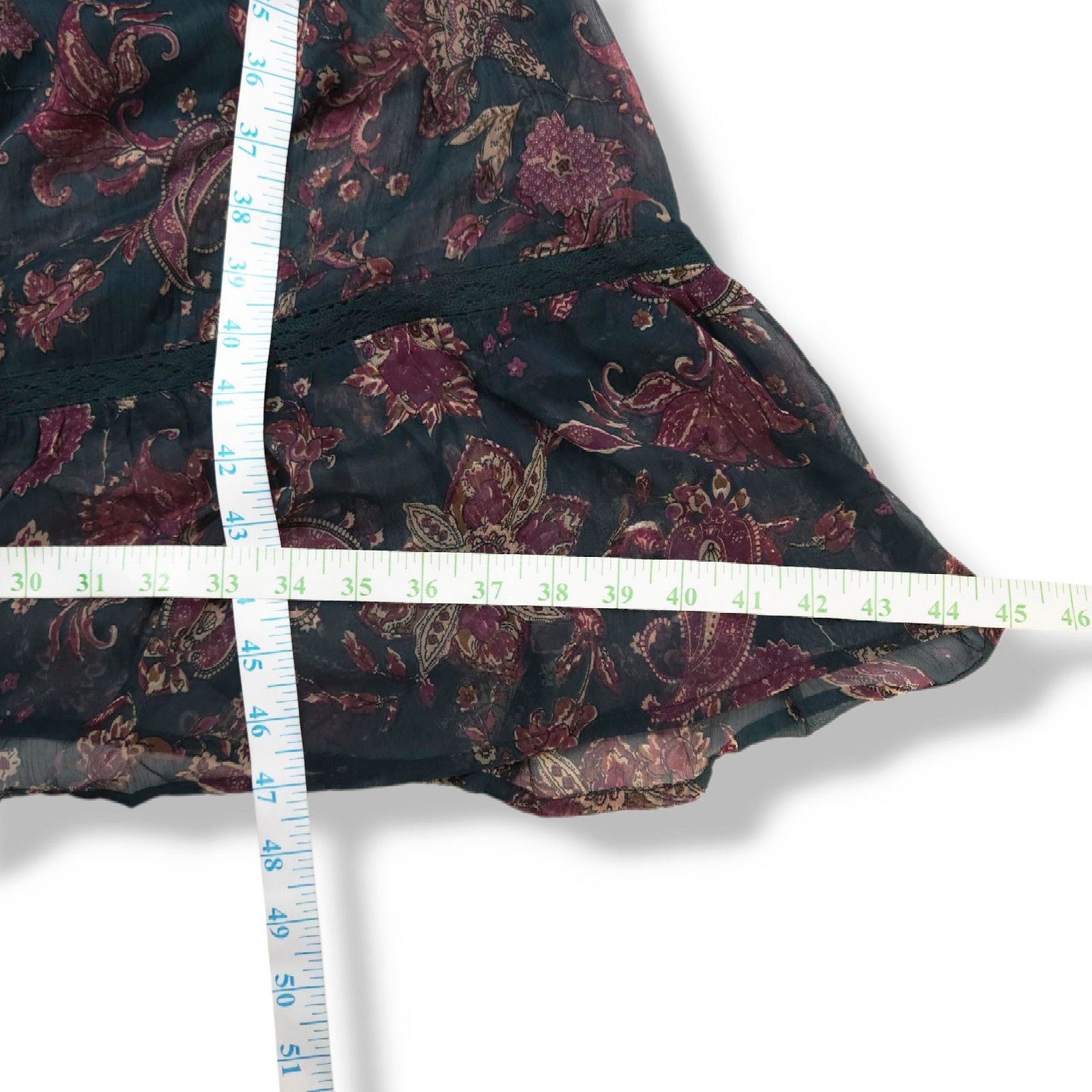 Other NWT Band of the Free Empire Midi Dress M 8-10 Pine Paisley Size M / US 6-8 / IT 42-44 - 13 Thumbnail