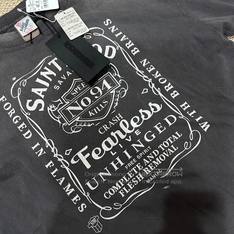 Saint Michael Saint Michael Washing and making old short sleeves for mot Size US L / EU 52-54 / 3 - 3 Thumbnail