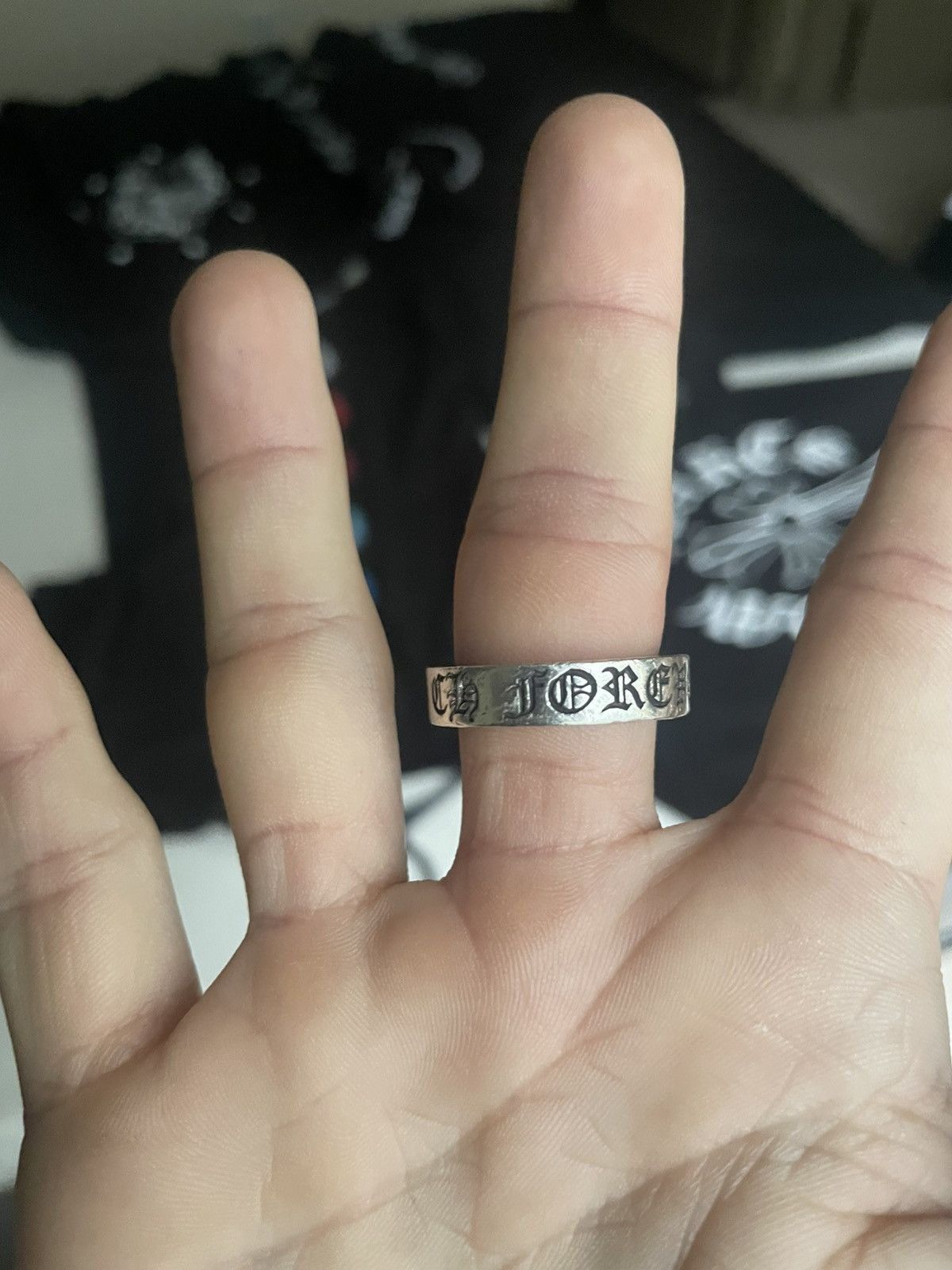 Chrome Hearts Chrome Hearts Forever Ring Size ONE SIZE - 9 Thumbnail