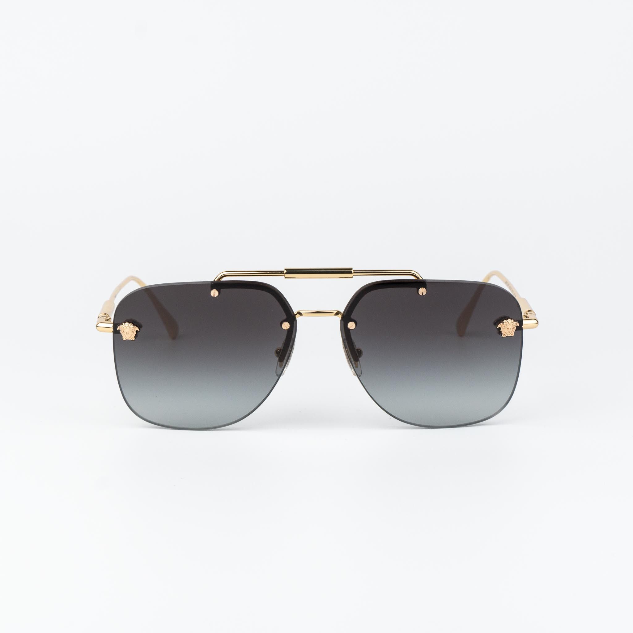 Versace Versace Men Sunglasses Pilot VE2296 100284 NEW AUTHENTIC Size ONE SIZE - 2 Thumbnail
