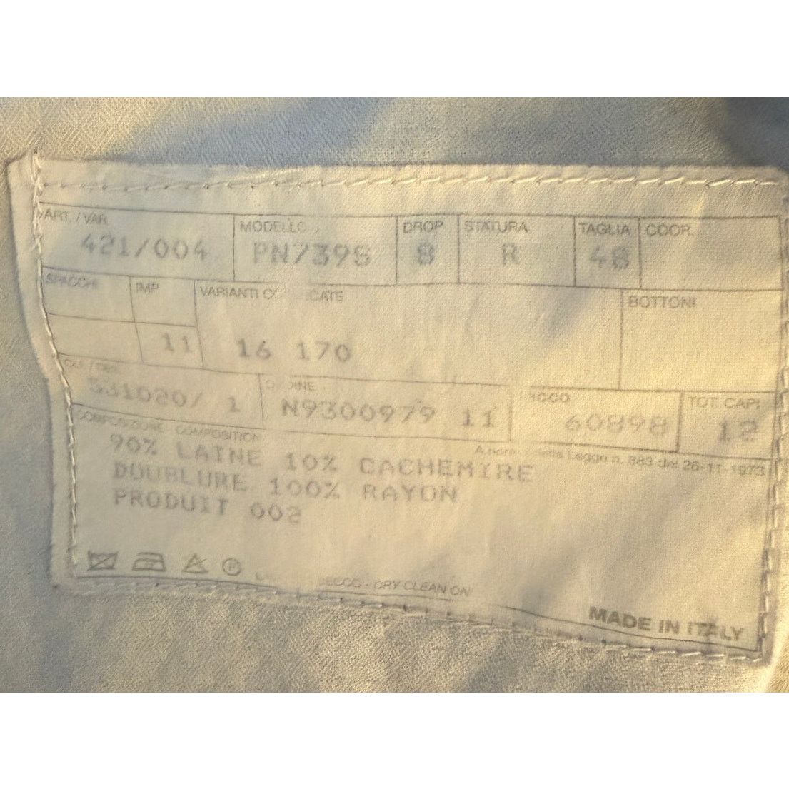Christian Dior Monsieur Christian Dior Monsieur Wool-Cashmere Blend Pant Size US 32 / EU 48 - 4 Thumbnail