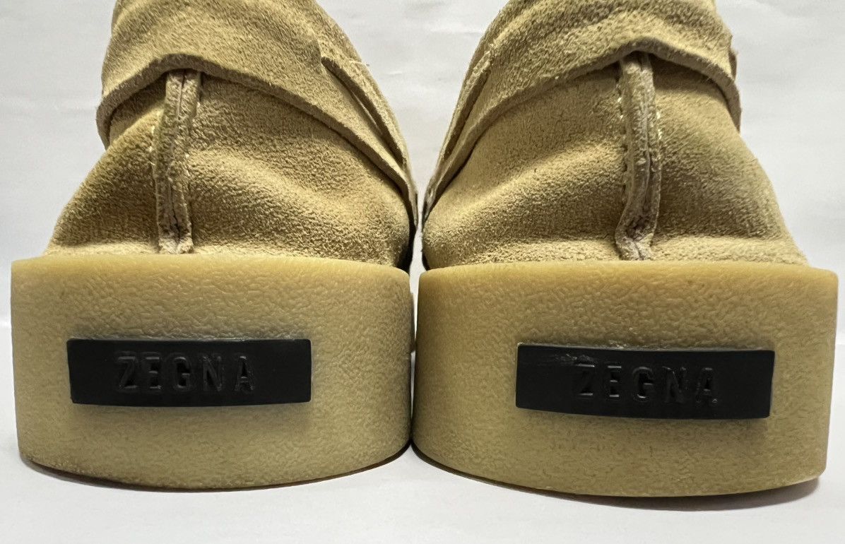 Insurance Fear Of God X Zegna Suede Driving Loafer Fear Of God