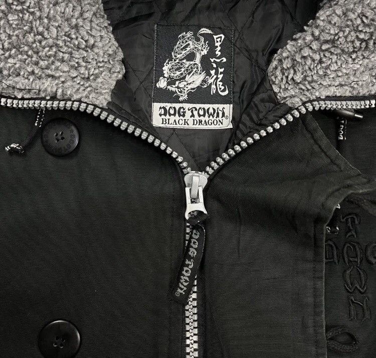 Dogtown Dogtown Black Dragon Fur Parkas Jacket Size US XL / EU 56 / 4 - 8 Thumbnail