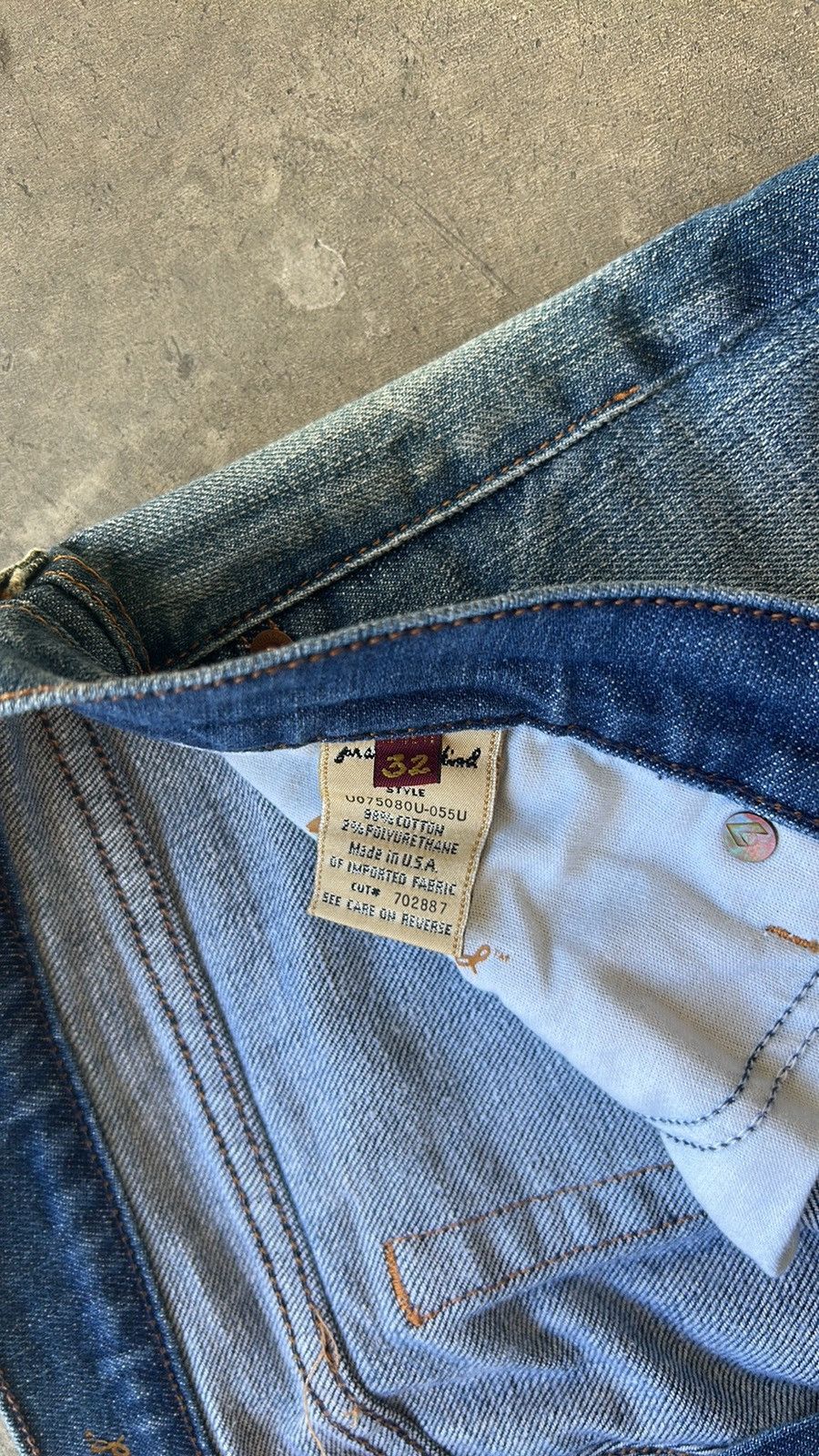 7 For All Mankind 7 For All Mankind Denim Jeans Size US 32 / EU 48 - 3 Thumbnail