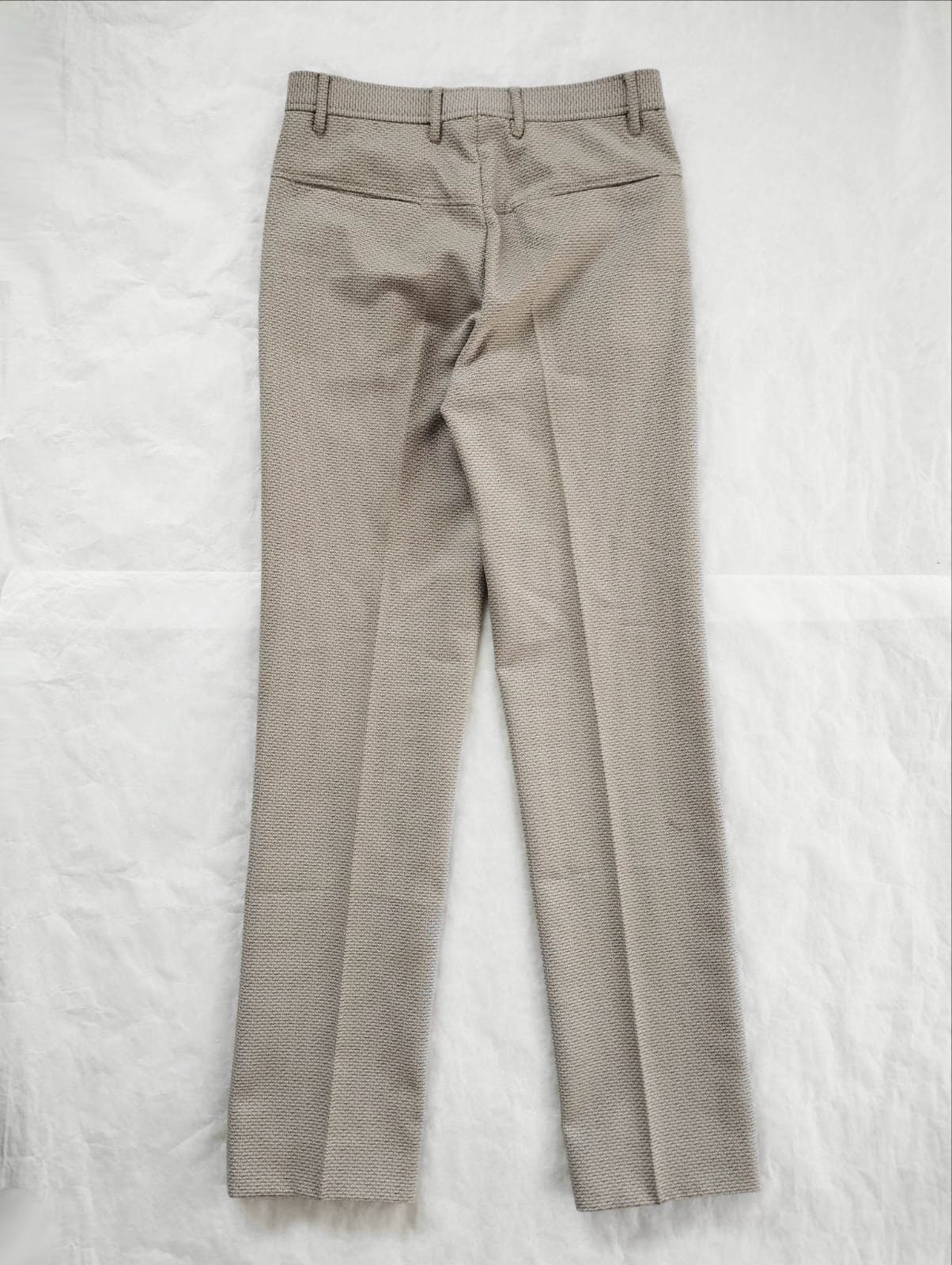 Miu Miu MiuMiu 2001 Beige Micro - Herringbone Pants Size US 30 / EU 46 - 4 Thumbnail