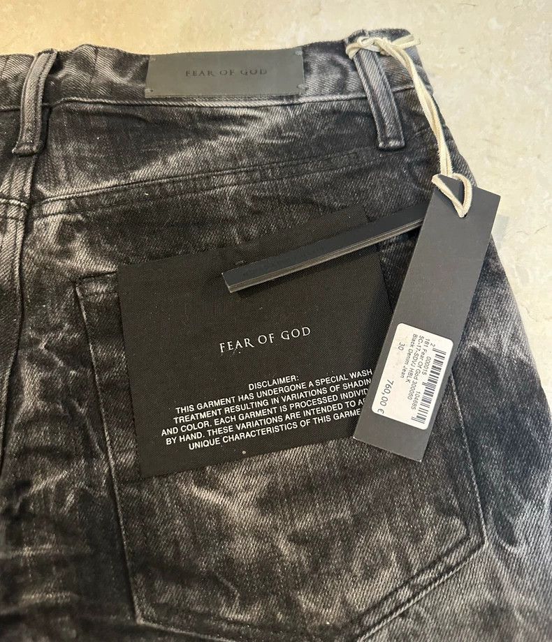 Fear of God Fear of God Water ripple jeans Size US 30 / EU 46 - 3 Thumbnail