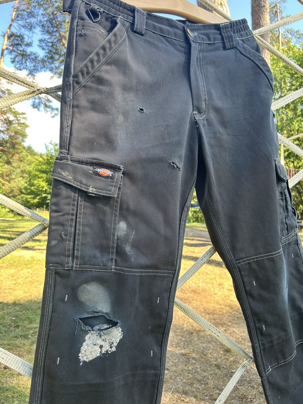 Dickies Dickies Distressed Workwear Heavy Duty Doubleknee Carpenter Size US 33 - 5 Thumbnail
