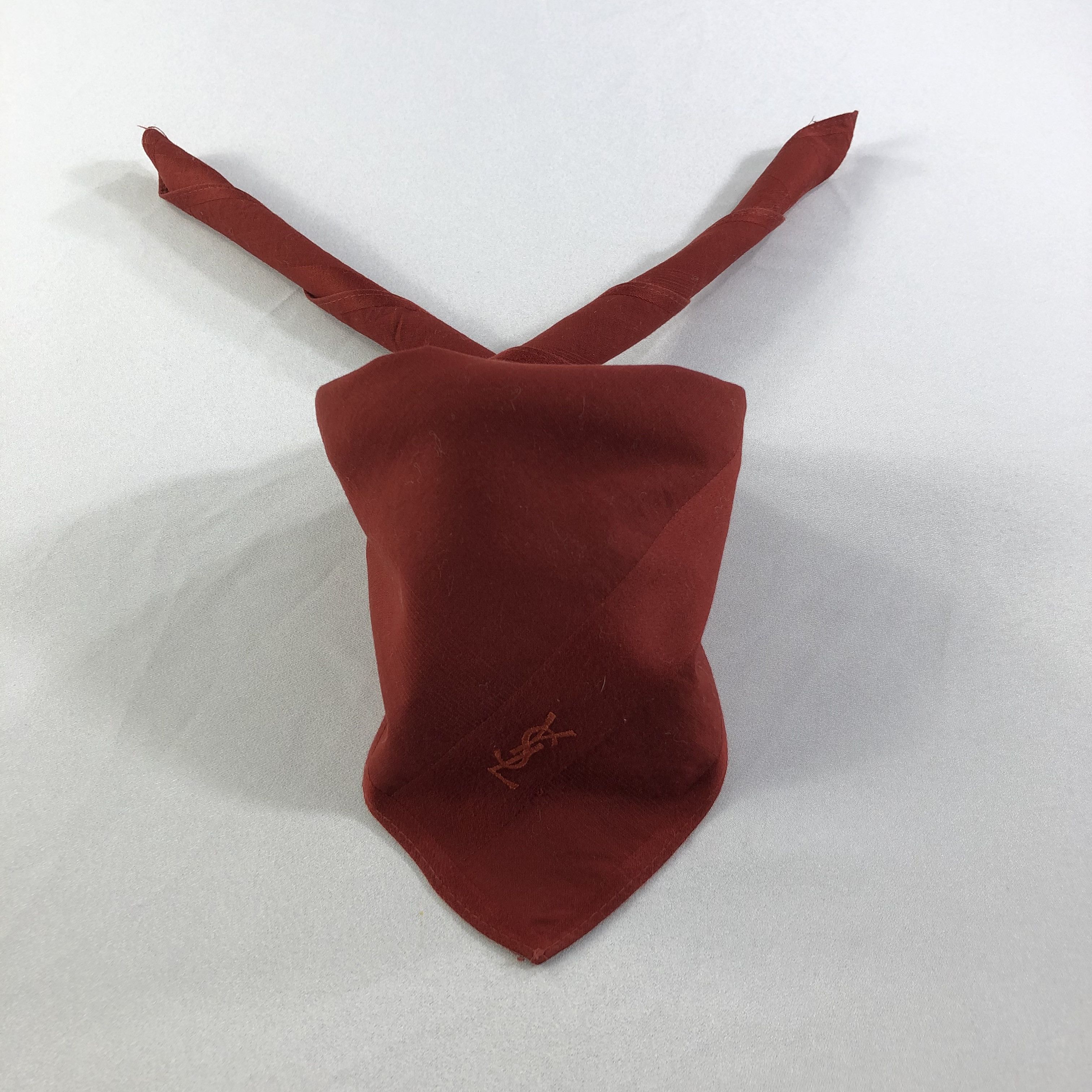 Yves Saint Laurent YSL Handkerchief Neckerchief Bandana H1942 Size ONE SIZE - 1 Thumbnail