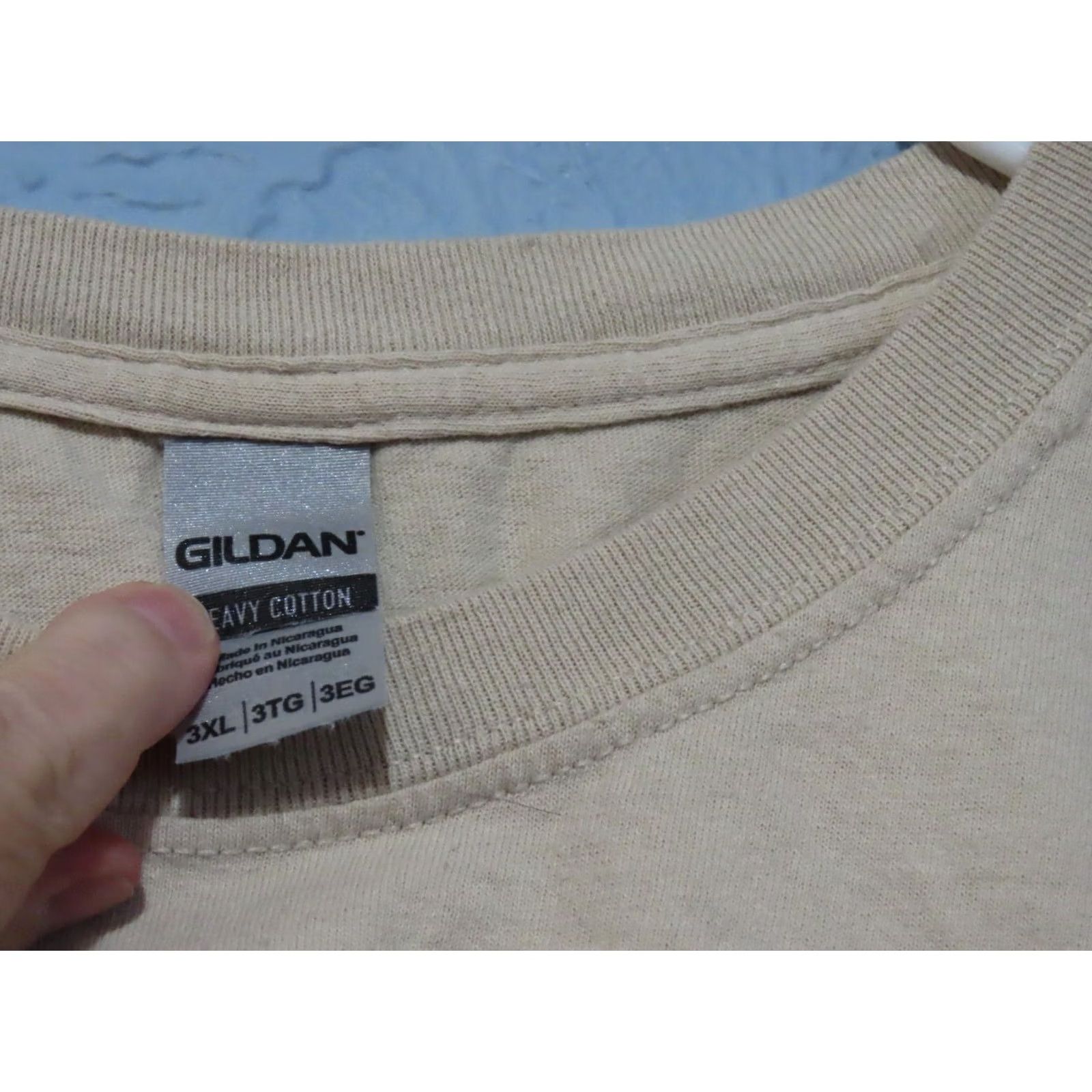 Gildan Gildan T-Shirt Mens 3XL Ivory Crew Neck Short Sleeve Trucks FoMoCo Genuine Ford Parts Size US XXL / EU 58 / 5 - 5 Thumbnail
