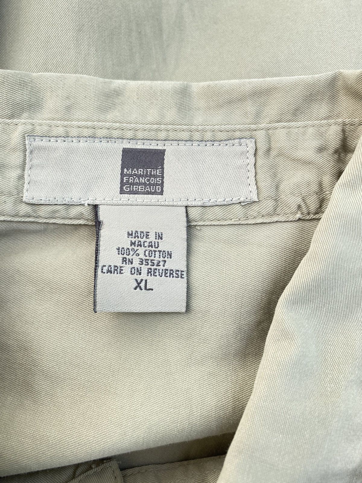 Marithe + Francois Girbaud Marithe Francois Girbaud vintage pocket shirt Size US XL / EU 56 / 4 - 13 Thumbnail