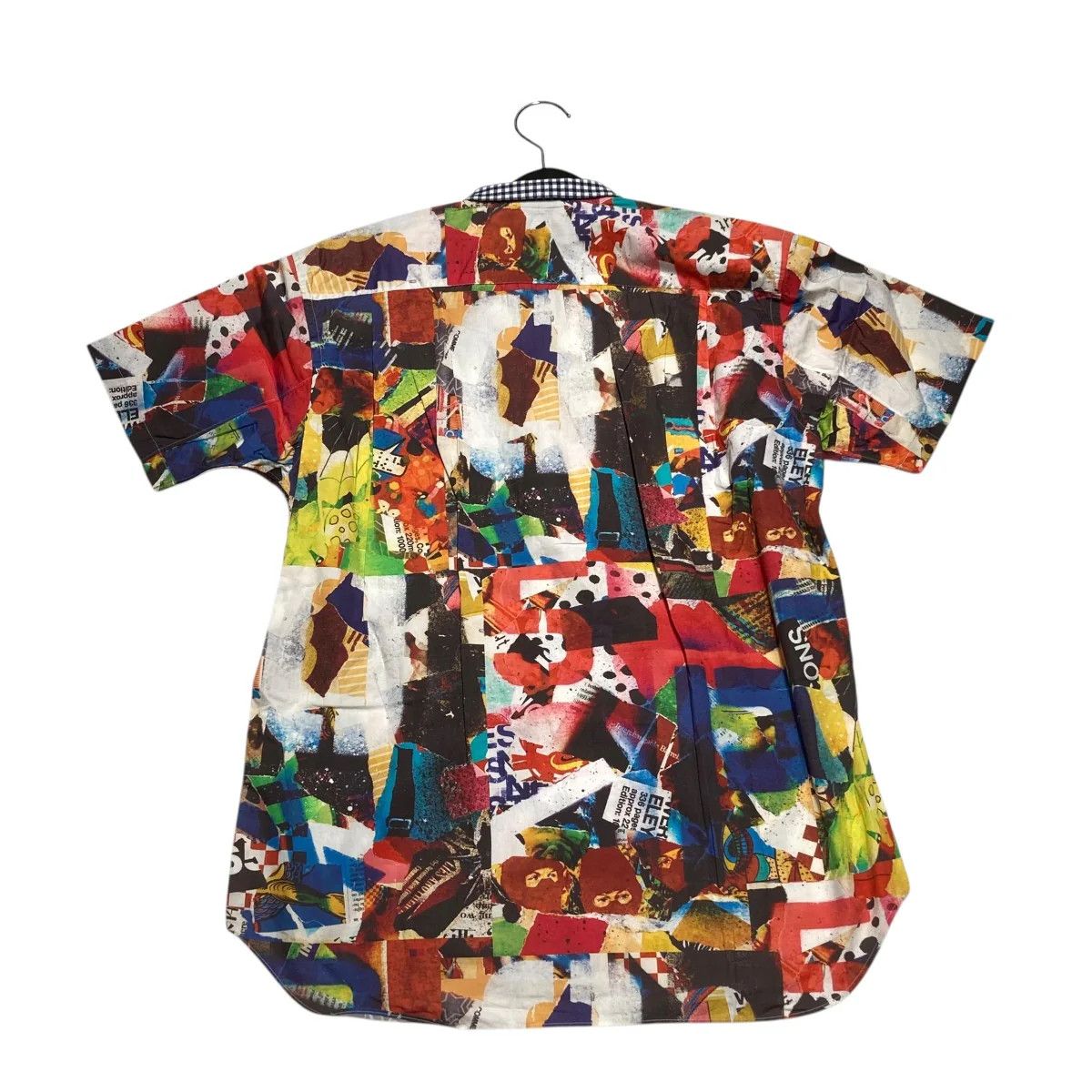 Comme des Garcons × Comme des Garcons SHIRT SS13 Collage Button Up Shirt Size S / US 4 / IT 40 - 2 Thumbnail