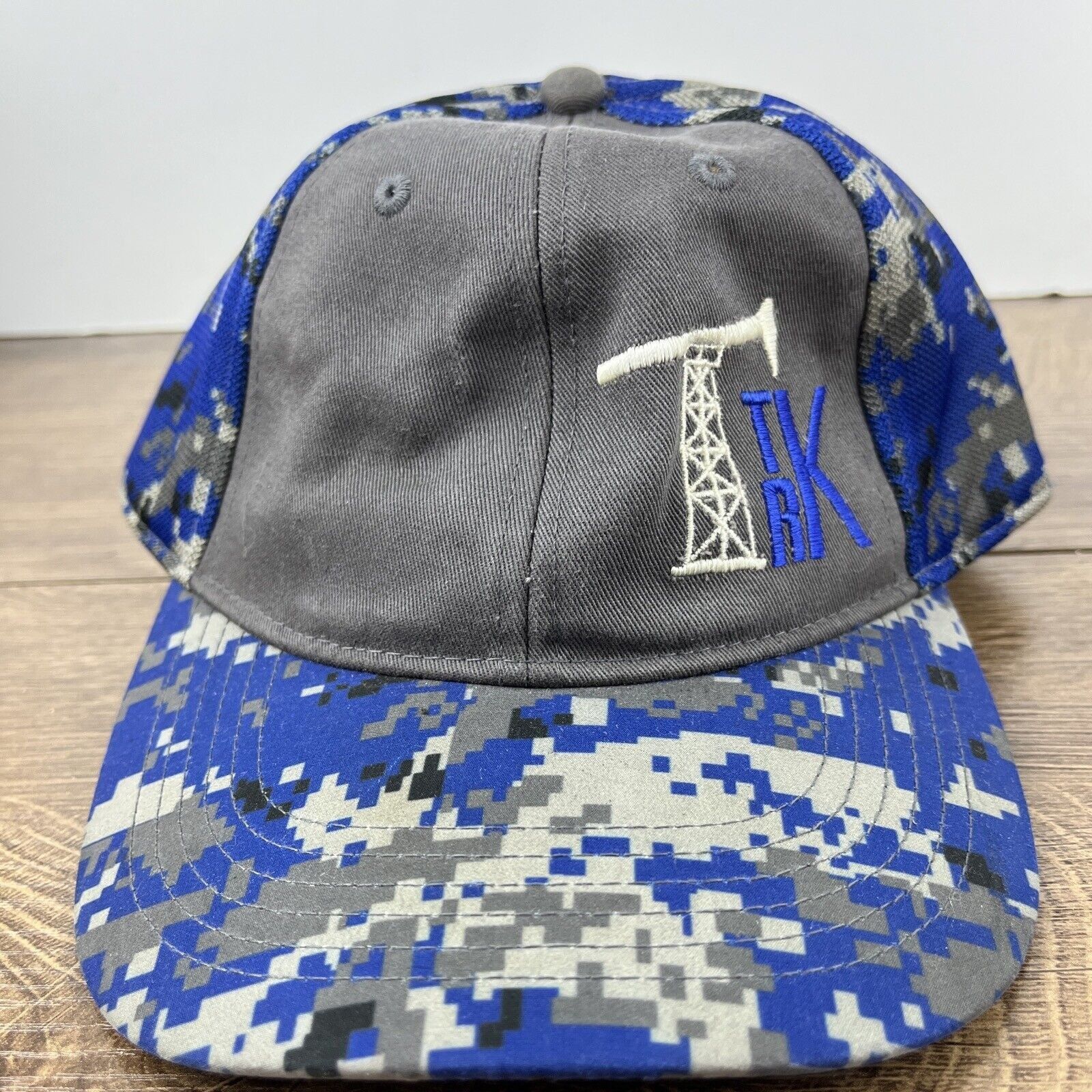 Other TRK Hat TRK Hat Gray Hat Adjustable Gray Adult Size Hat Size ONE SIZE - 5 Thumbnail