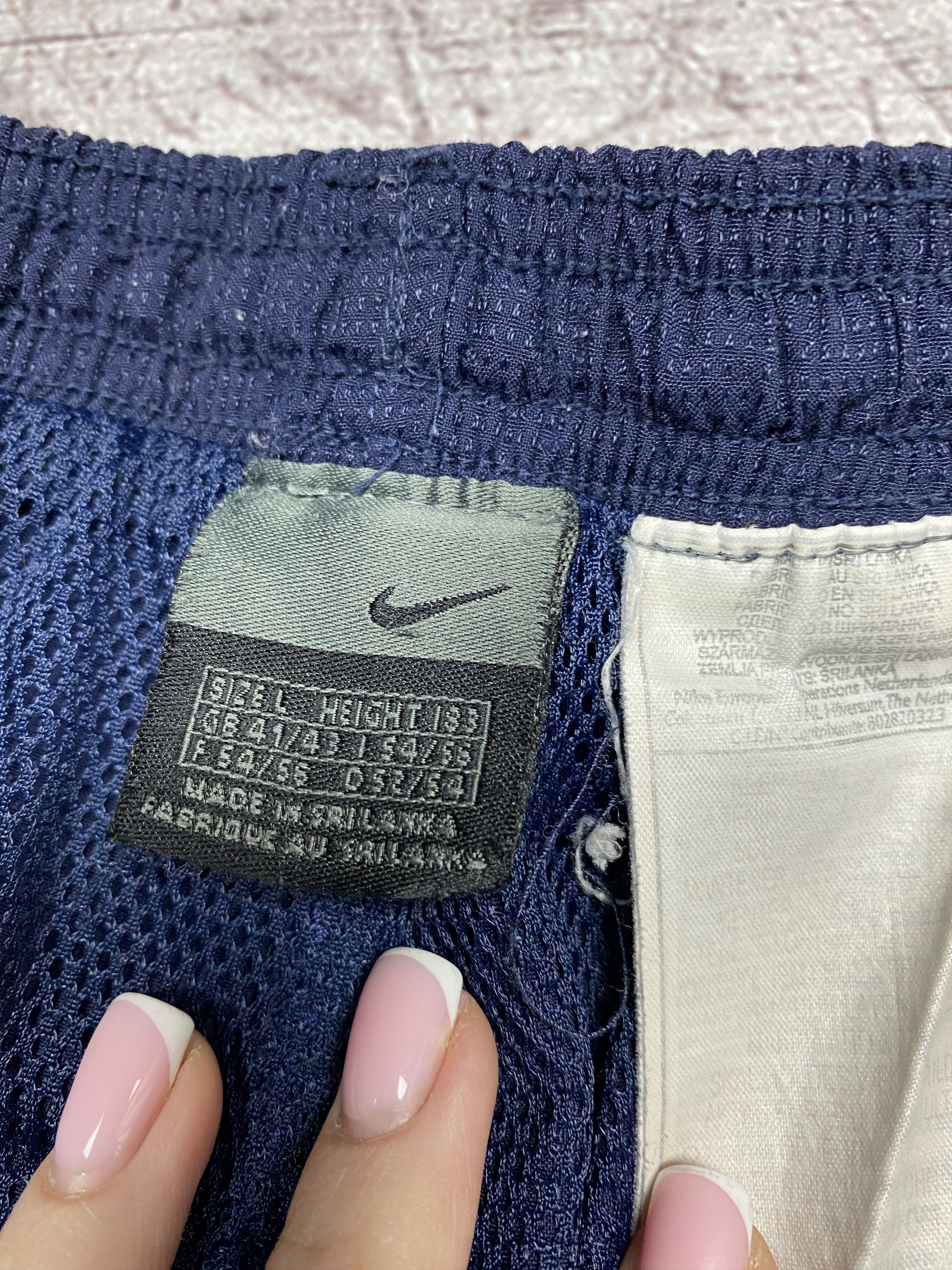 Nike × Vintage Nike Vintage Mens Nylon Track Pants Y2K Size US 34 / EU 50 - 4 Thumbnail