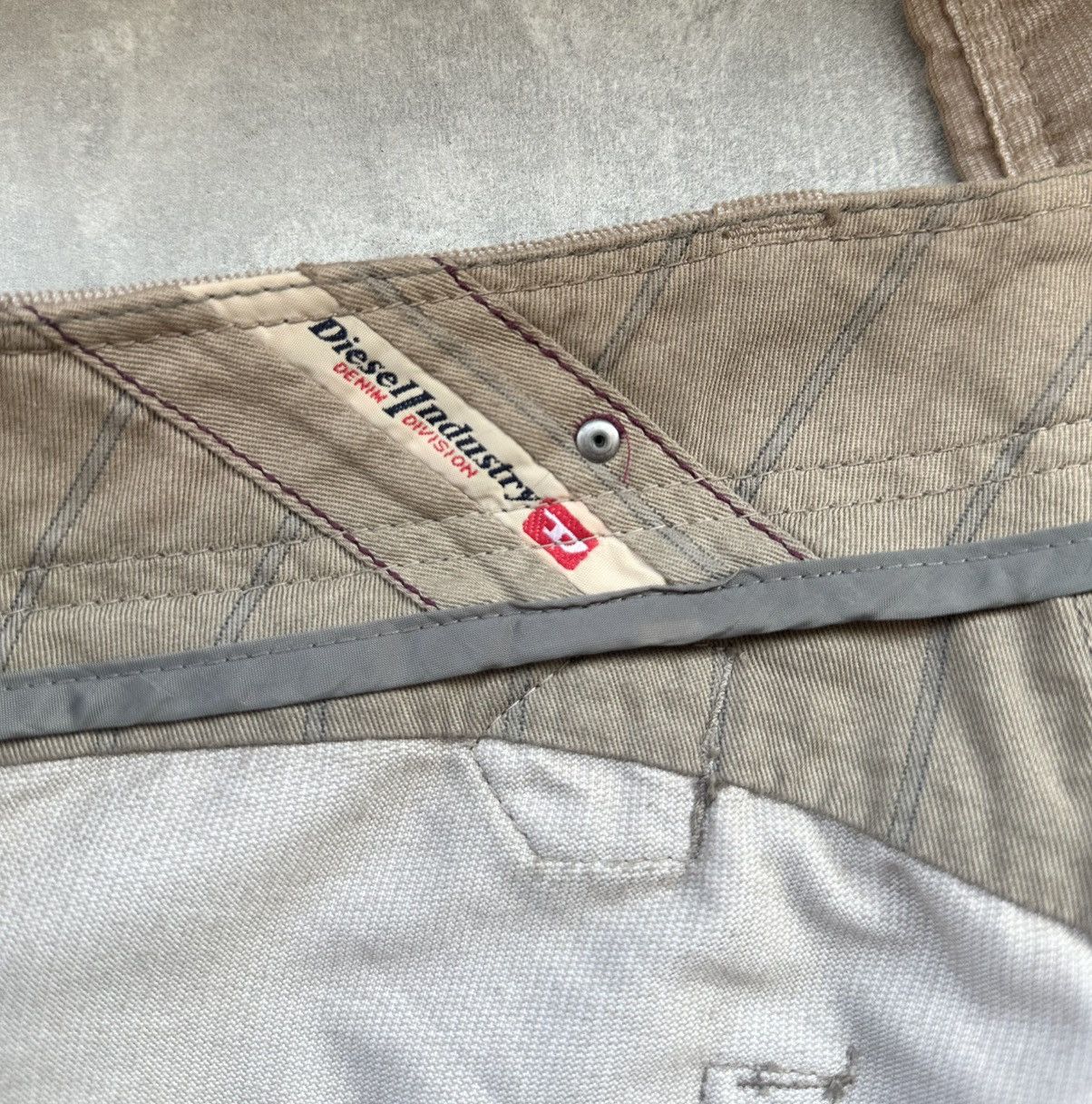 Diesel × Vintage Rare Vintage Diesel Trousers Flared Made In Hong Kong Size US 34 / EU 50 - 10 Thumbnail