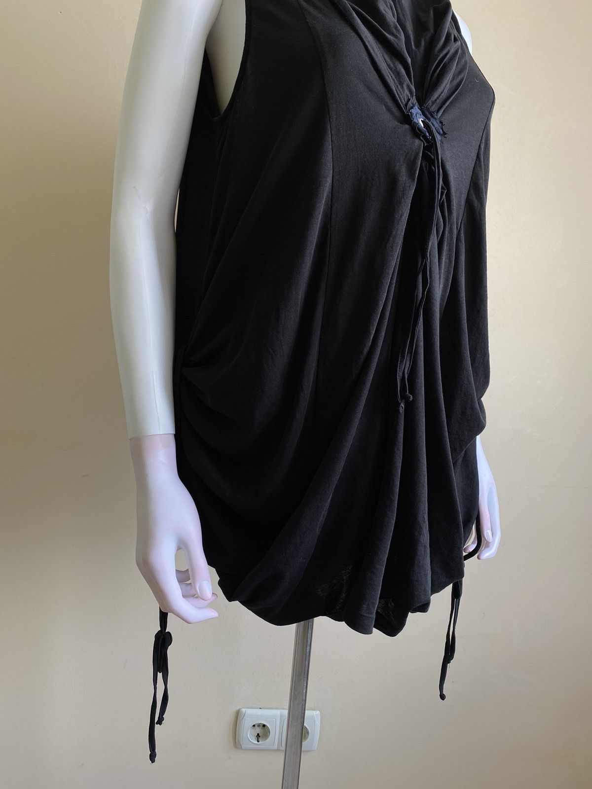 Marithe + Francois Girbaud Marithe Francois Girbaud Avant Garde Sleeveless Mini Dress Size M / US 6-8 / IT 42-44 - 5 Thumbnail