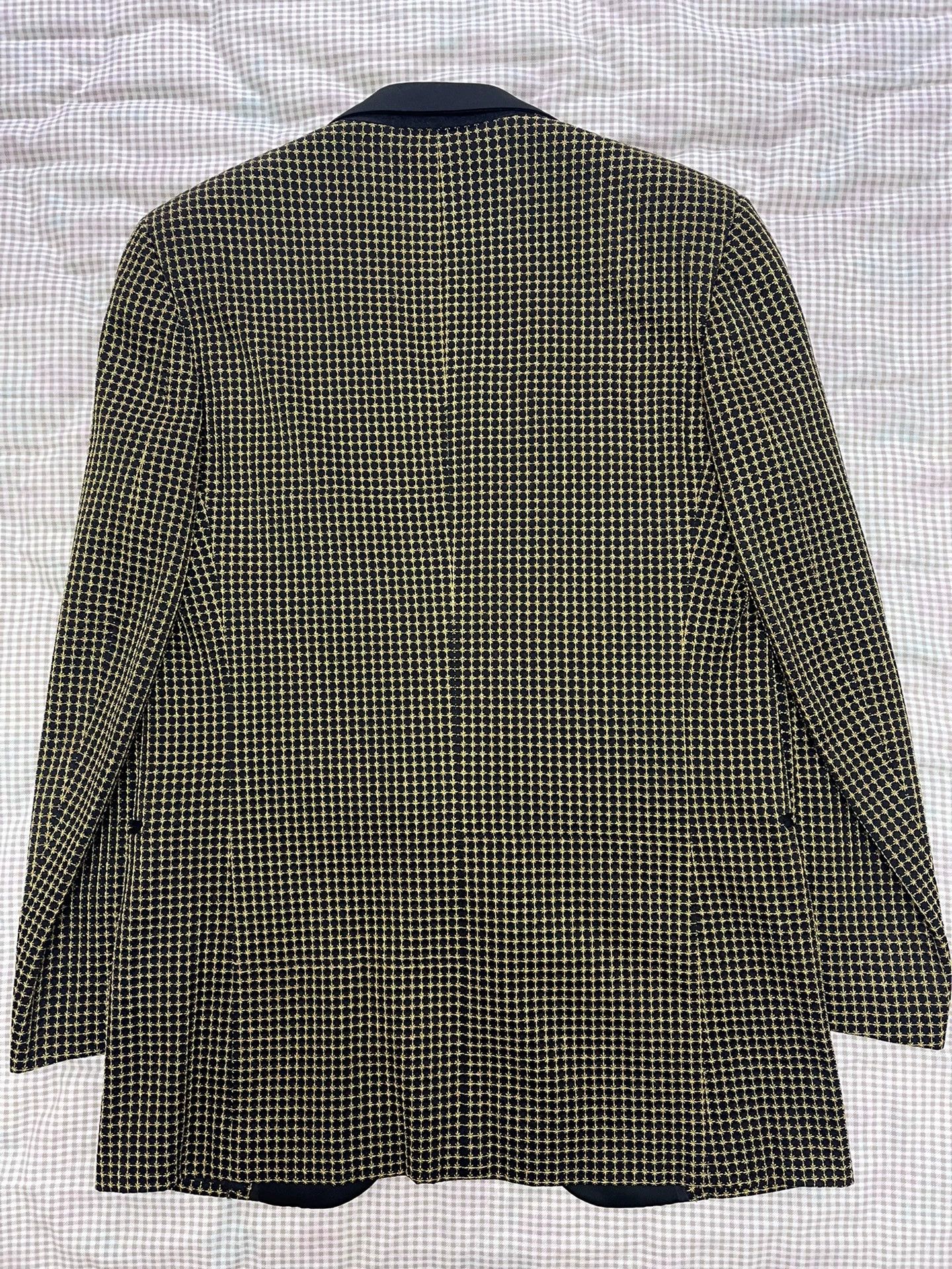 Stefano Ricci Stefano Ricci Custom Tux 48 Mens Black Gold Embro Size US M / EU 48-50 / 2 - 2 Thumbnail